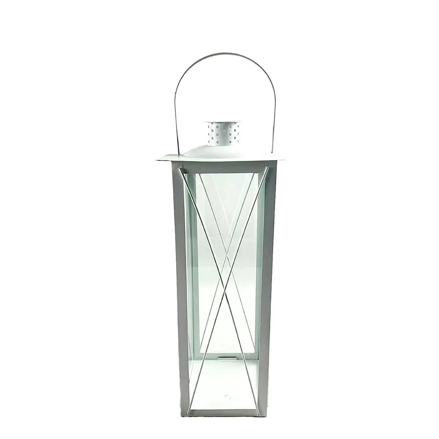 Boltze Laterne Farol 50 cm x 17 cm x 17 cm Creme günstig online kaufen