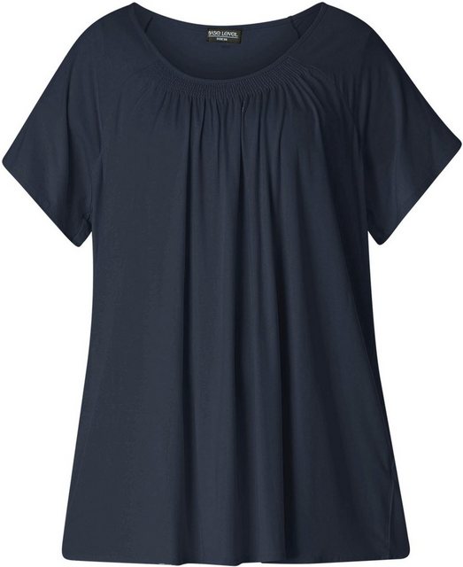 Base Level Curvy T-Shirt Yokia In formstabiler Baumwoll-Mischqualität günstig online kaufen