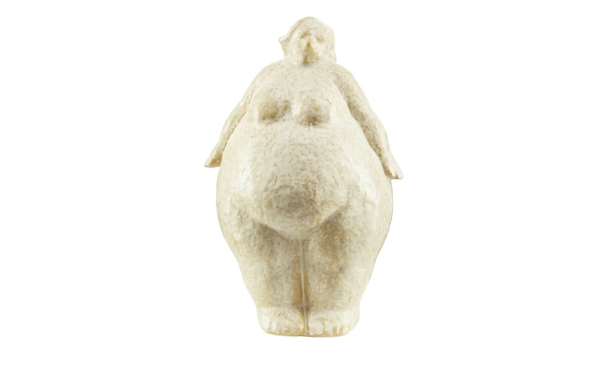 Deko Figur Woman ¦ beige ¦ Steinzeug ¦ Maße (cm): B: 14,5 H: 22,2 T: 10,5 A günstig online kaufen