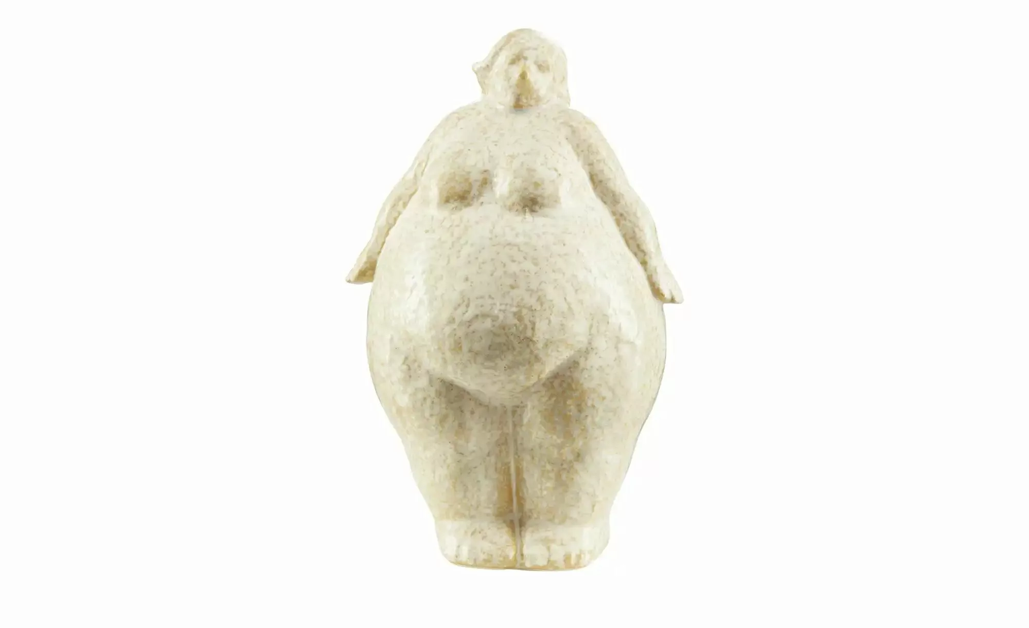 Deko Figur Woman ¦ beige ¦ Steinzeug ¦ Maße (cm): B: 14,5 H: 22,2 T: 10,5 A günstig online kaufen