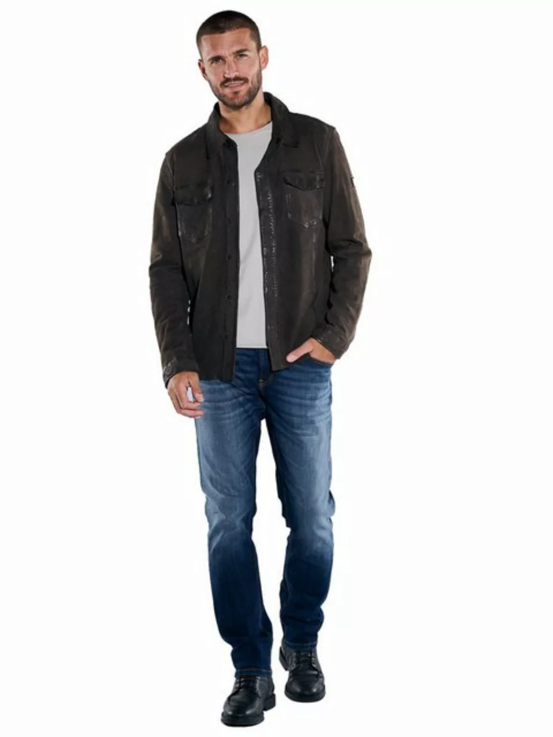 emilio adani Lederjacke Lederjacke slim fit günstig online kaufen