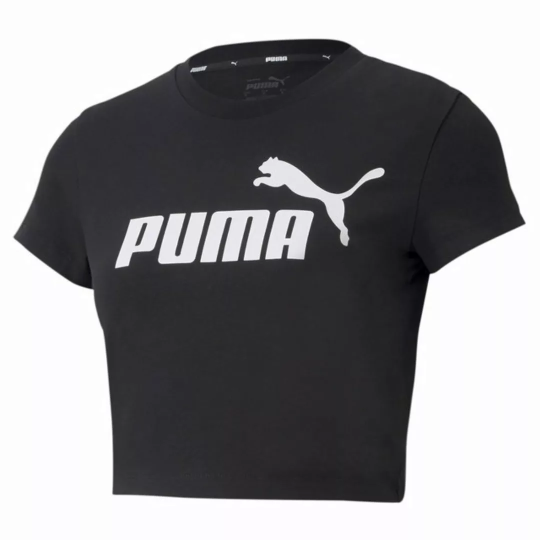 CARE OF BY PUMA Kurzarmshirt Puma W Essentials Slim Logo Tee Damen günstig online kaufen