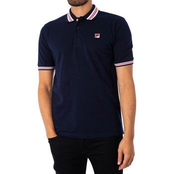 Fila  Poloshirt Faraz geripptes Poloshirt mit Spitzen günstig online kaufen