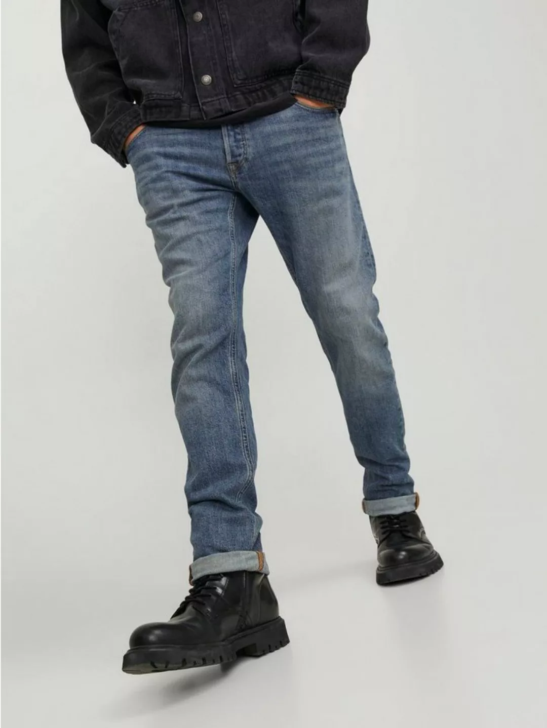 Jack & Jones Slim-fit-Jeans JJIGLENN JJCOLE AM 171 SN günstig online kaufen