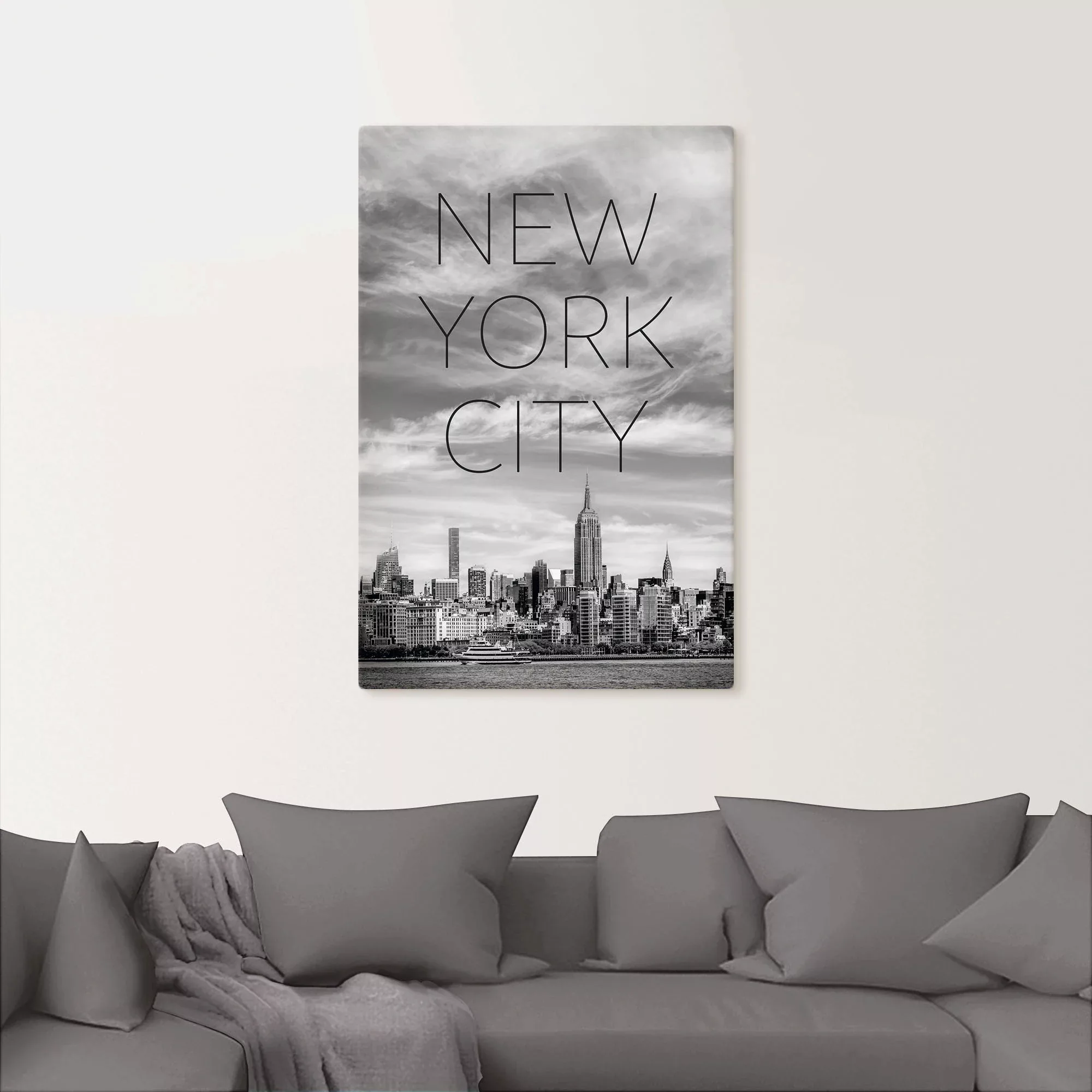 Artland Wandbild "NYC Midtown Manhattan", New York, (1 St.), als Leinwandbi günstig online kaufen