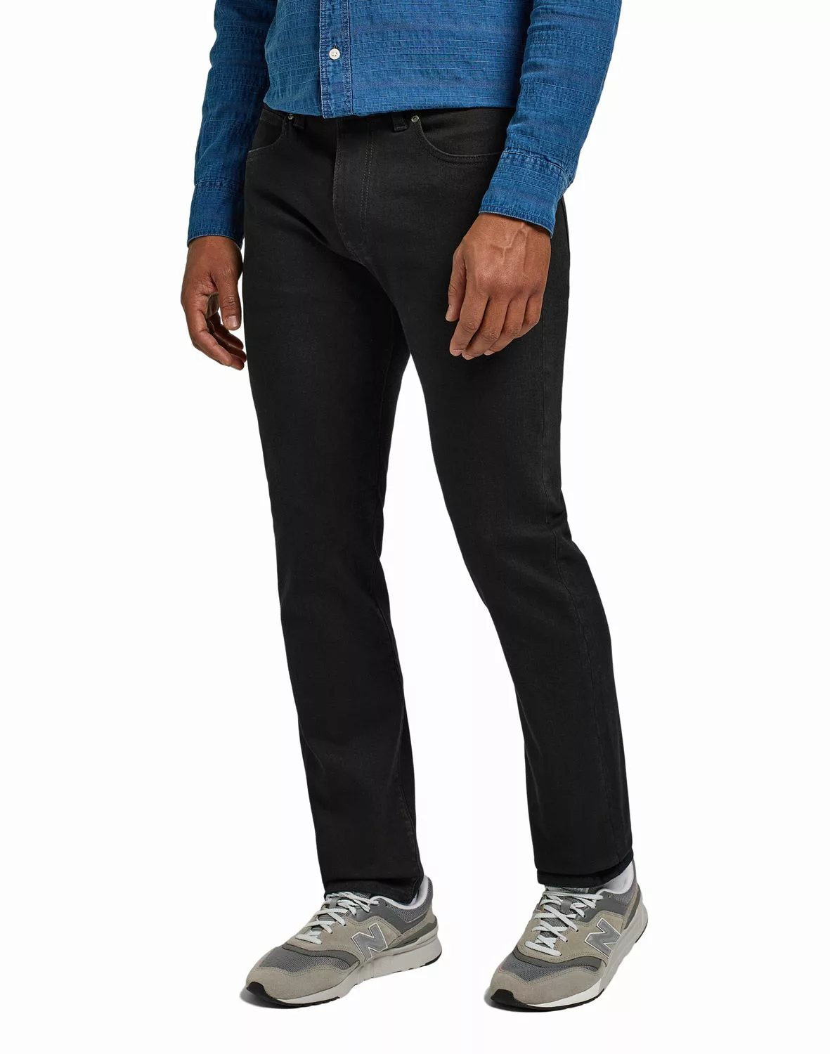 Lee Herren Jeans STRAIGHT FIT MVP - Straight Fit - Schwarz - Black günstig online kaufen