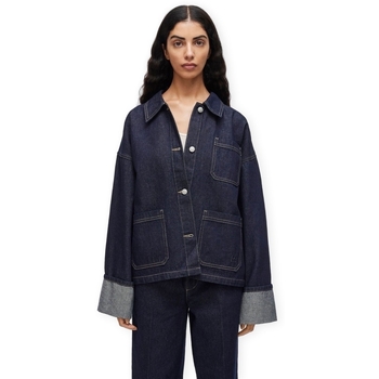Rouge Edit  Jeansjacken Martine Jacket - Dark Medium Blue Denim günstig online kaufen