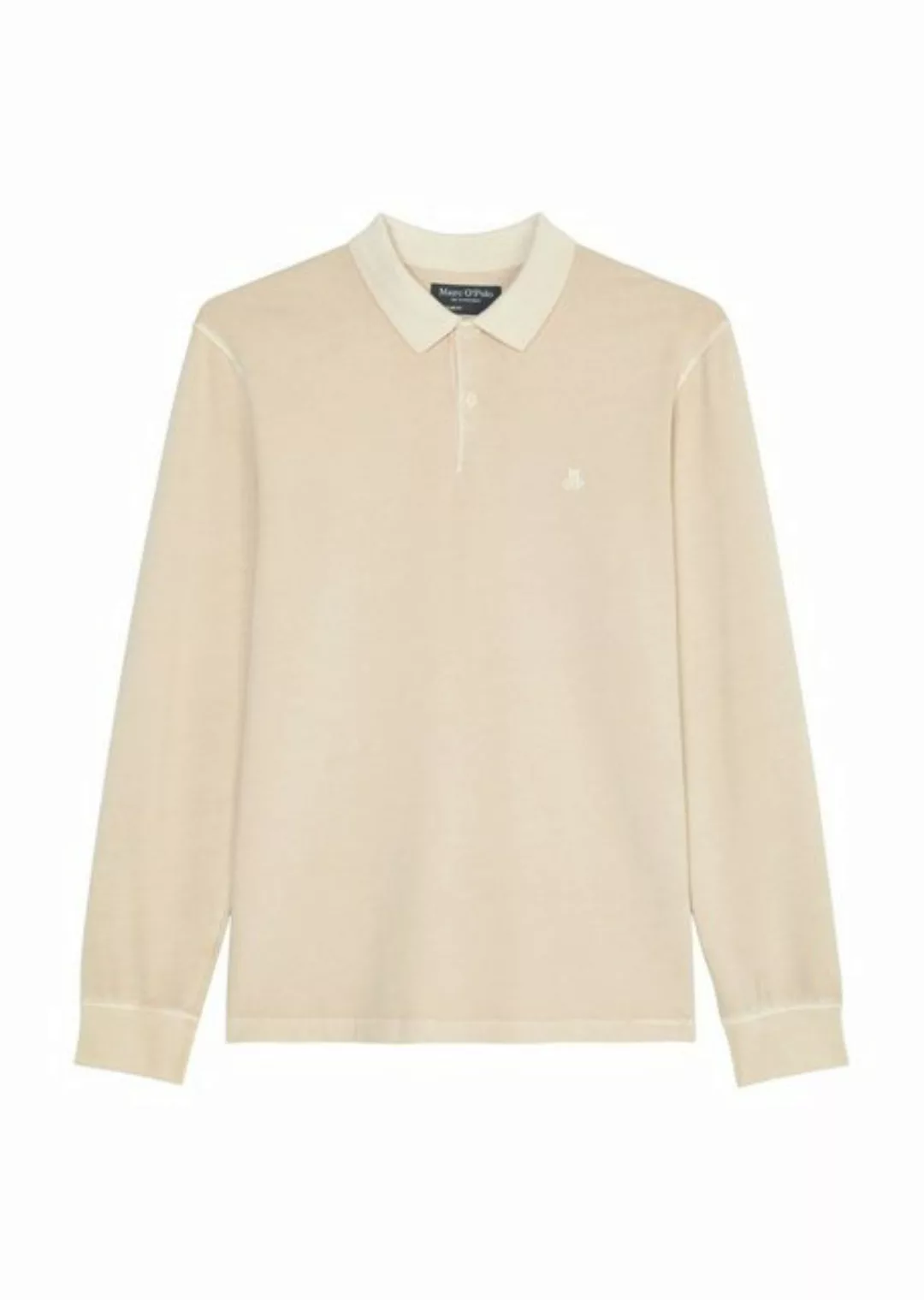 Marc OPolo Langarm-Poloshirt "in schwerer Soft-Touch-Jersey-Qualität" günstig online kaufen