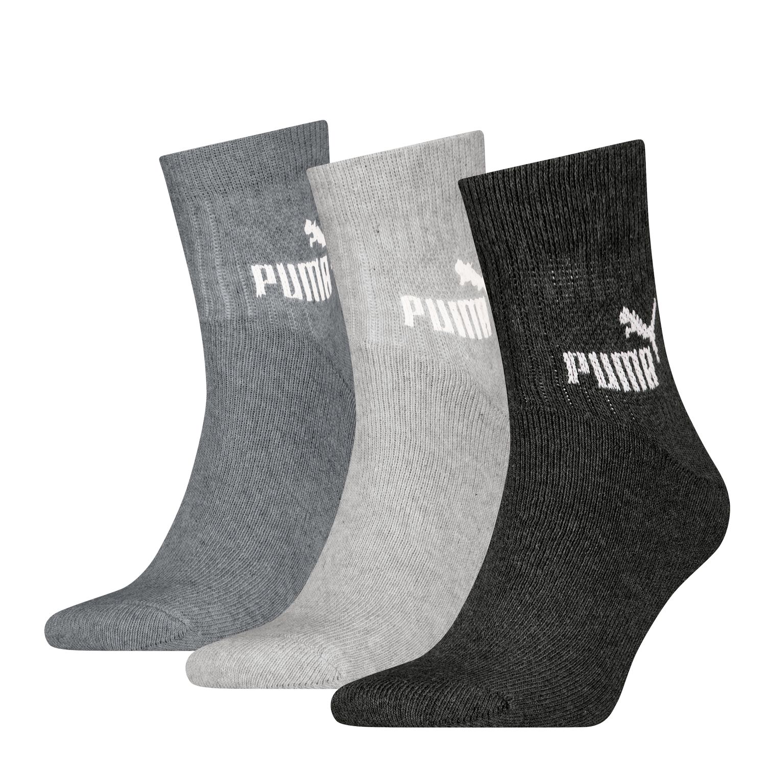PUMA Unisex Sport Socken ELEMENTS UNISEX SHORT CREW 3er Pack günstig online kaufen