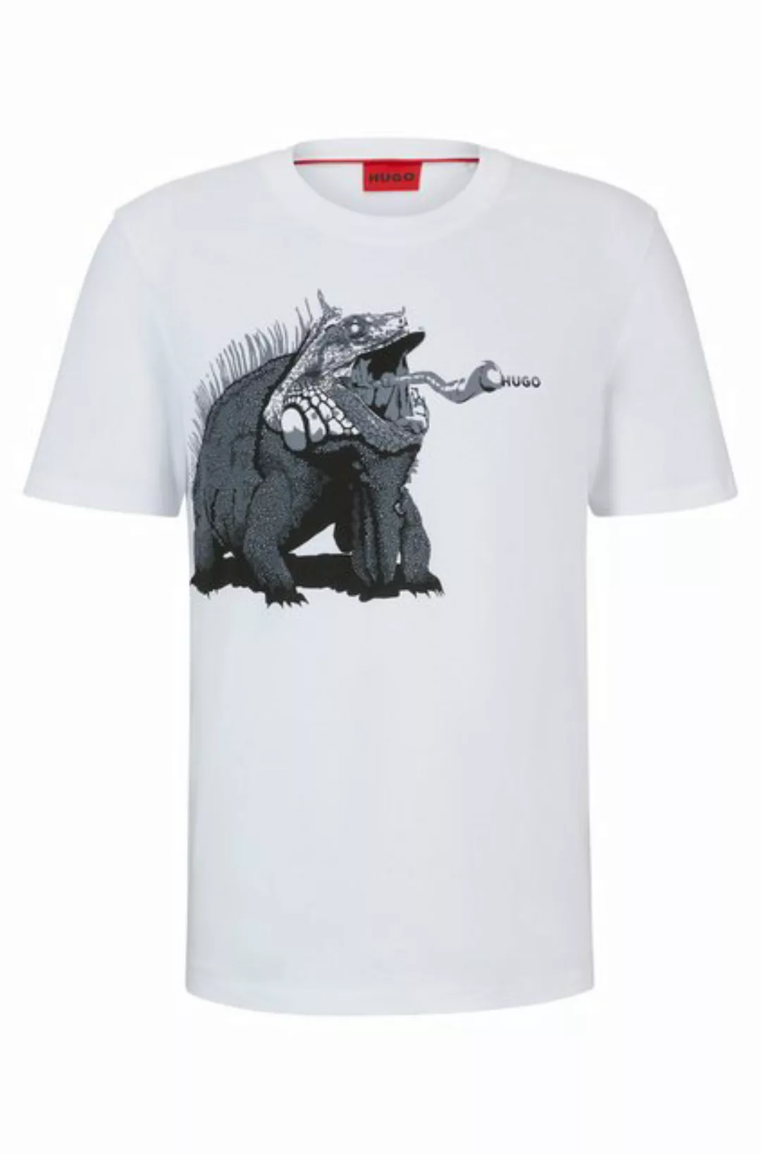 HUGO T-Shirt T-Shirt mit saisonalem Artwork günstig online kaufen
