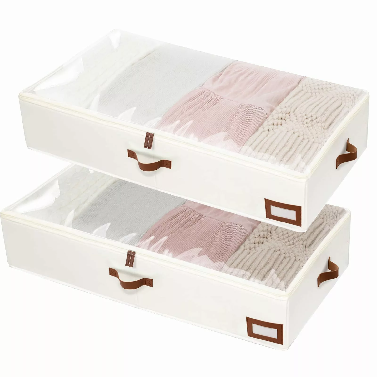 Coonoor Aufbewahrungsbox 90L Unterbett-Aufbewahrungsbox, faltbare Aufbewahr günstig online kaufen