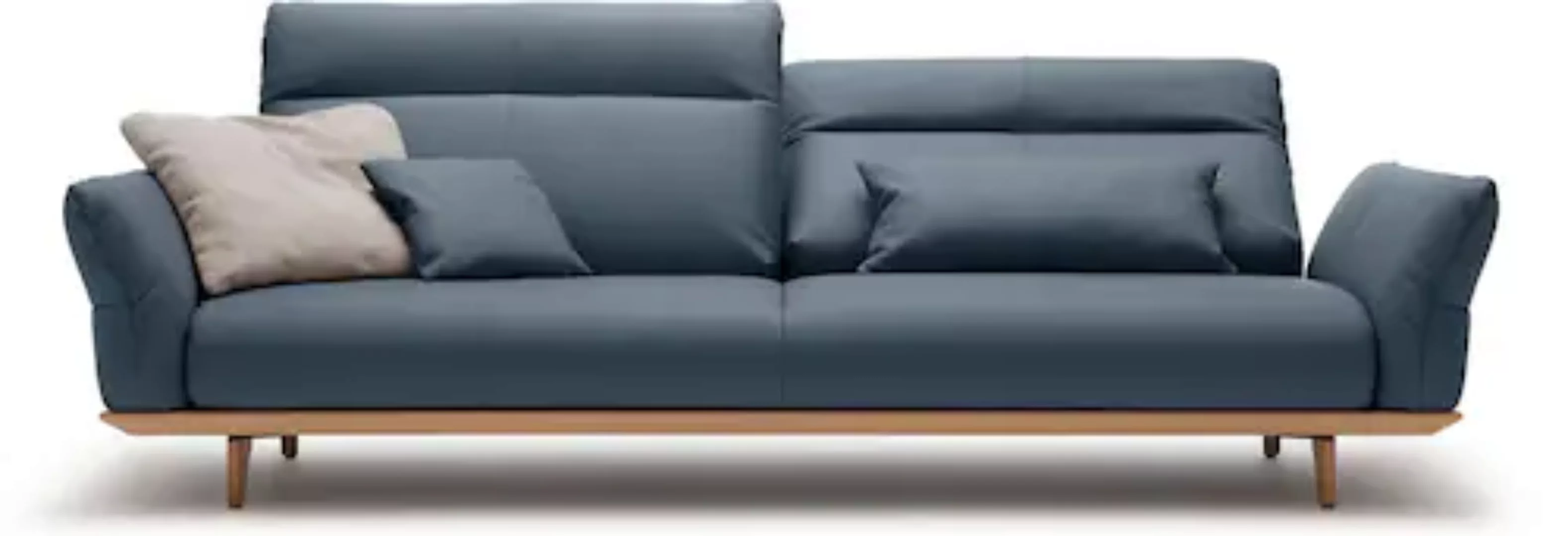 hülsta sofa 4-Sitzer »hs.460«, Sockel in Eiche, Füße Eiche natur, Breite 24 günstig online kaufen