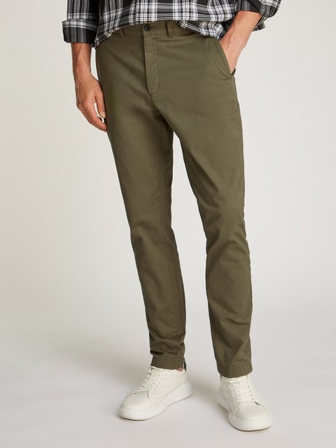 Calvin Klein Chinohose "MODERN TWILL SLIM CHINO", mit Logoprägung günstig online kaufen