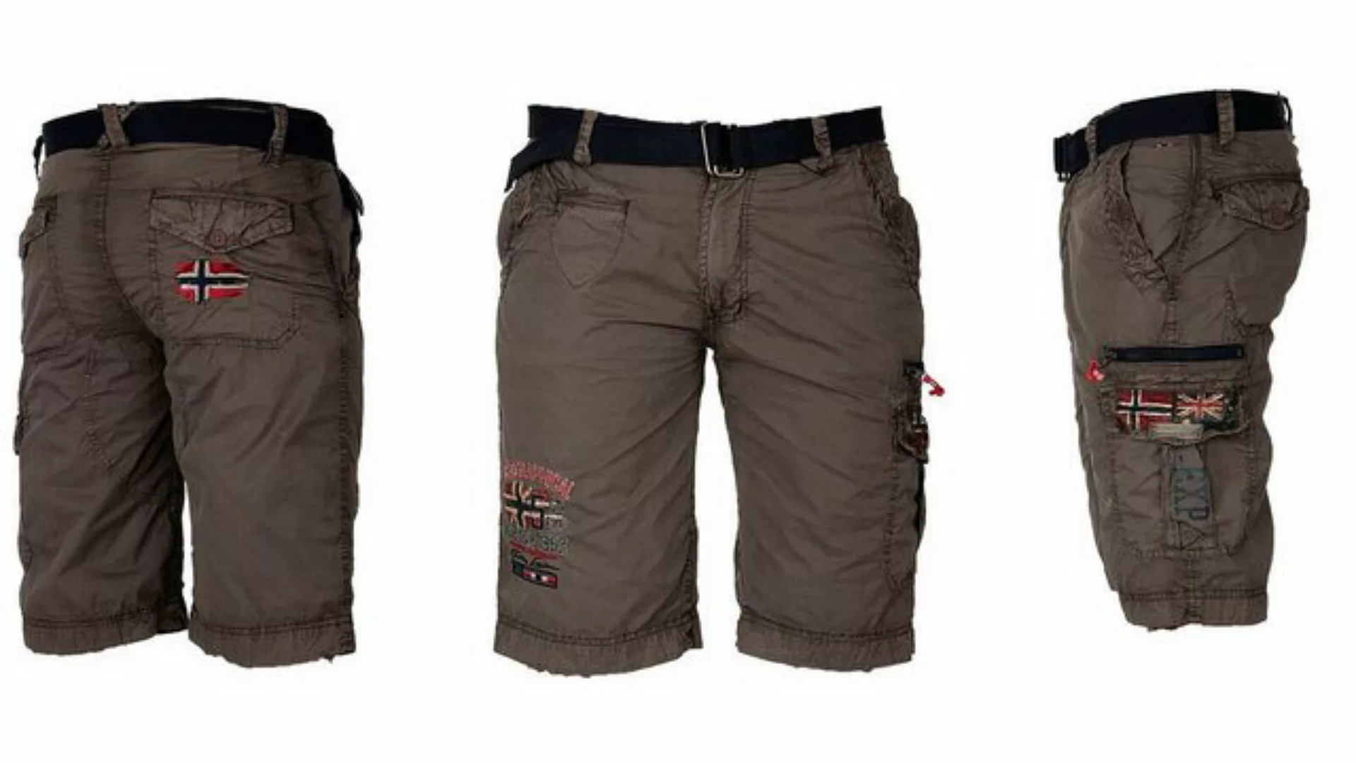 Geographical Norway Shorts Herren Cargo Shorts kurze Hose Short Bermuda kni günstig online kaufen