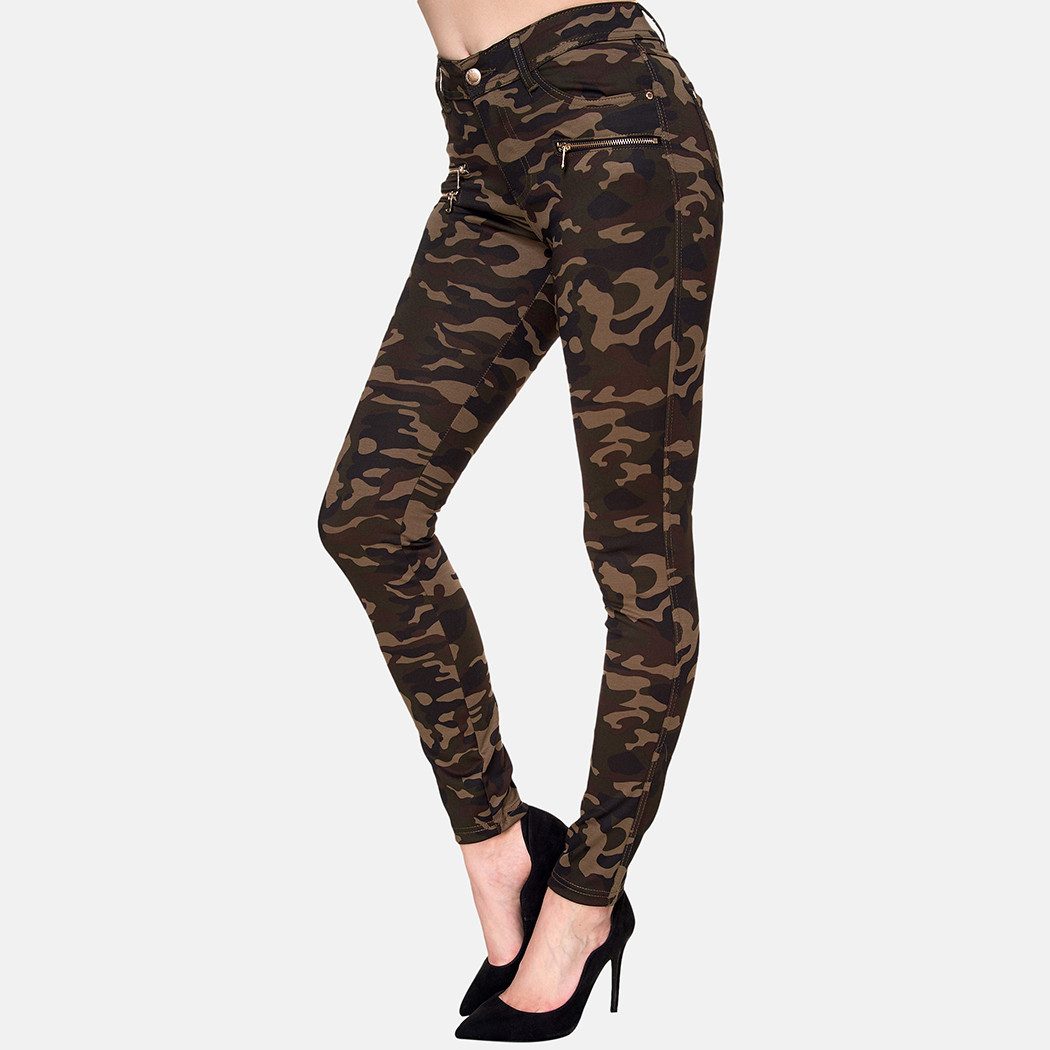 Elara Jeggings Elara Damen Stretch Hose günstig online kaufen