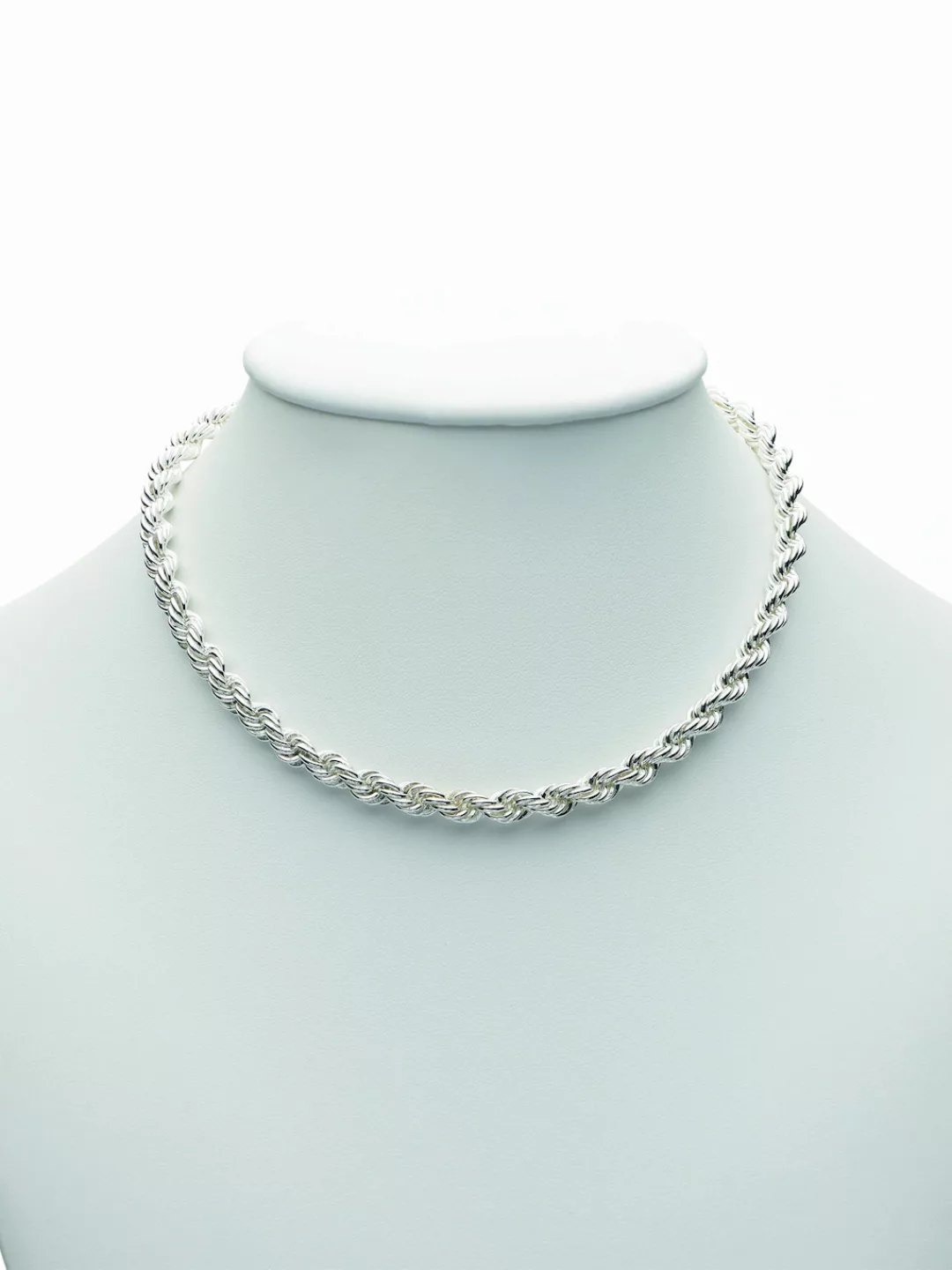 Adelia´s Silberkette "925 Silber Kordel Halskette 45 cm Ø 5,5 mm", Silbersc günstig online kaufen