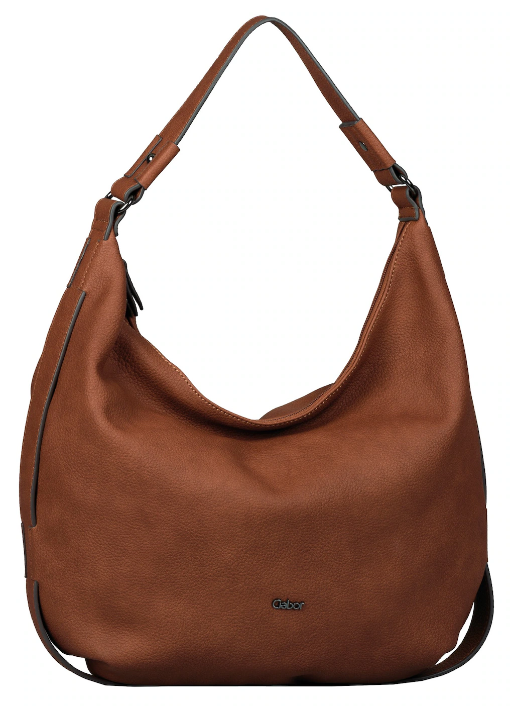 Gabor Hobo "Malu", aus weichem genarbtem Lederimitat mit raffinierten Cut-O günstig online kaufen