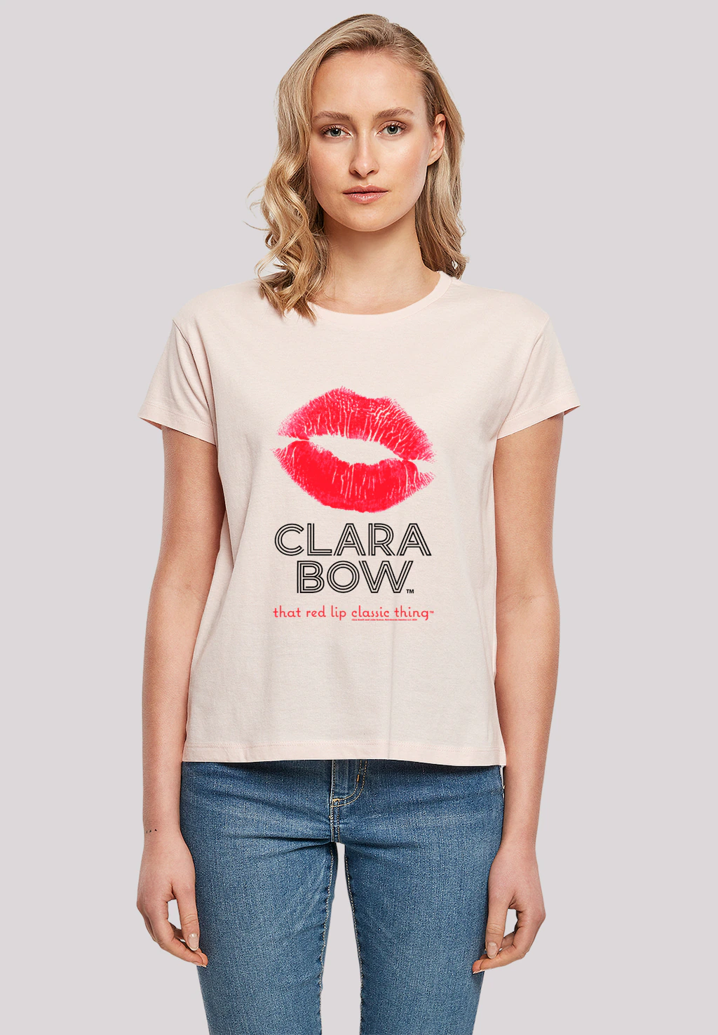 F4NT4STIC T-Shirt "Clara Bow Red Lip Classic Thing", Premium Qualität günstig online kaufen