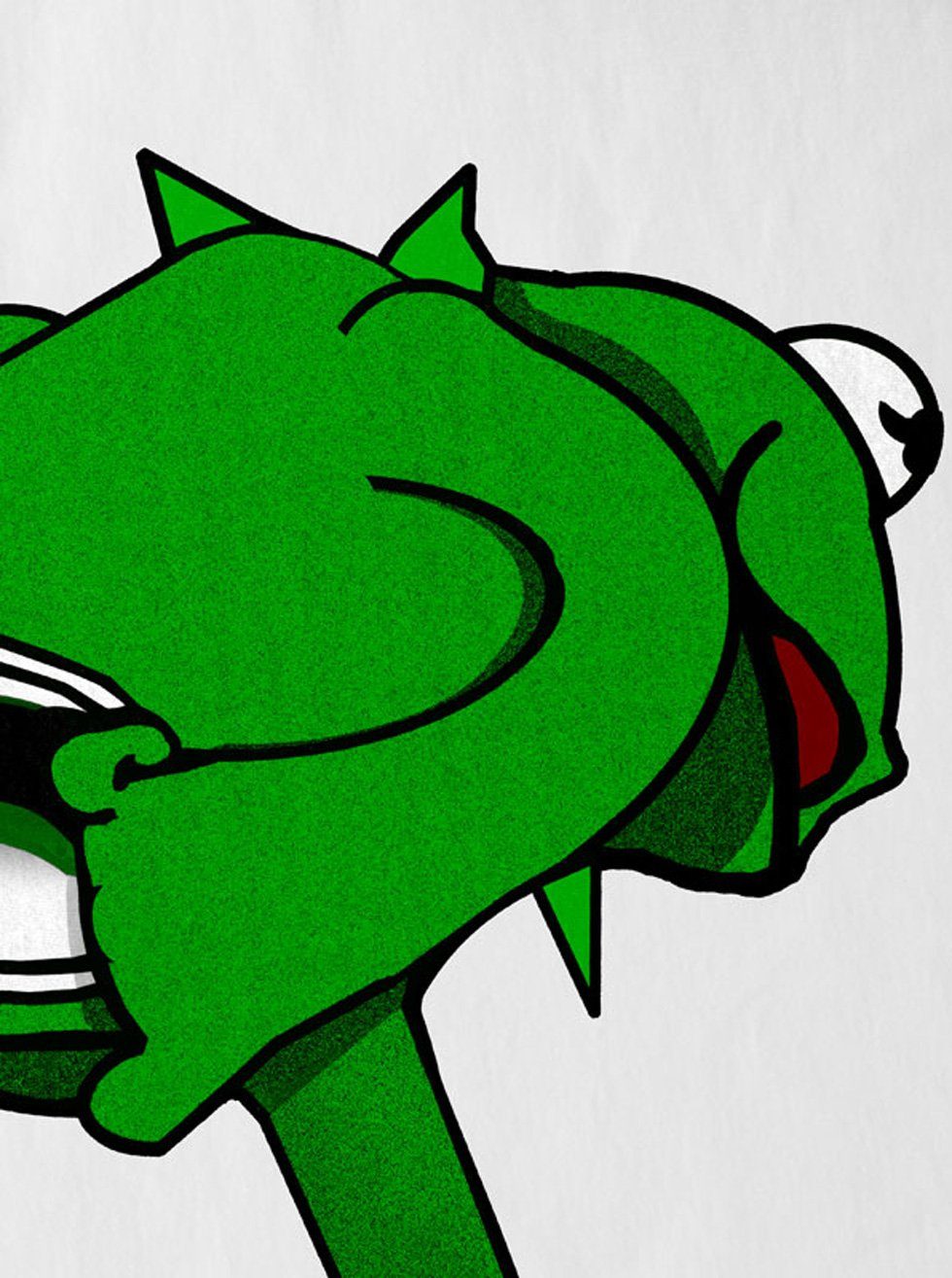style3 T-Shirt Kermit Frosch handpuppe sesamstraße günstig online kaufen