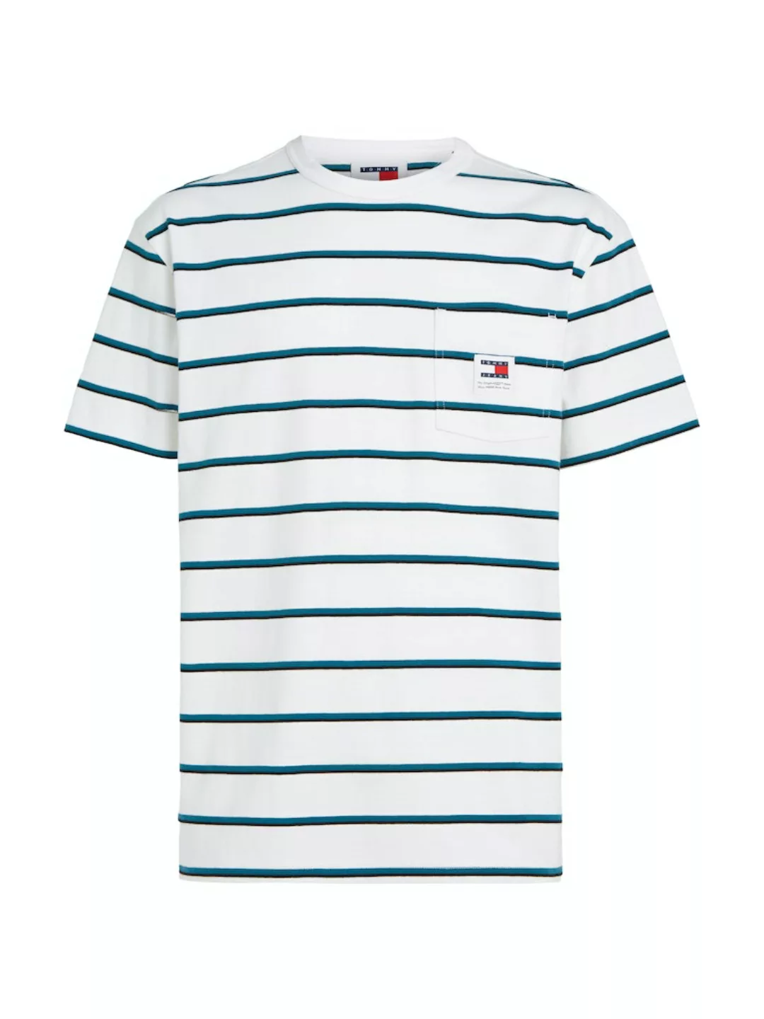 Tommy Jeans T-Shirt "TJM REG EASY STRIPE TEE", gestreift günstig online kaufen