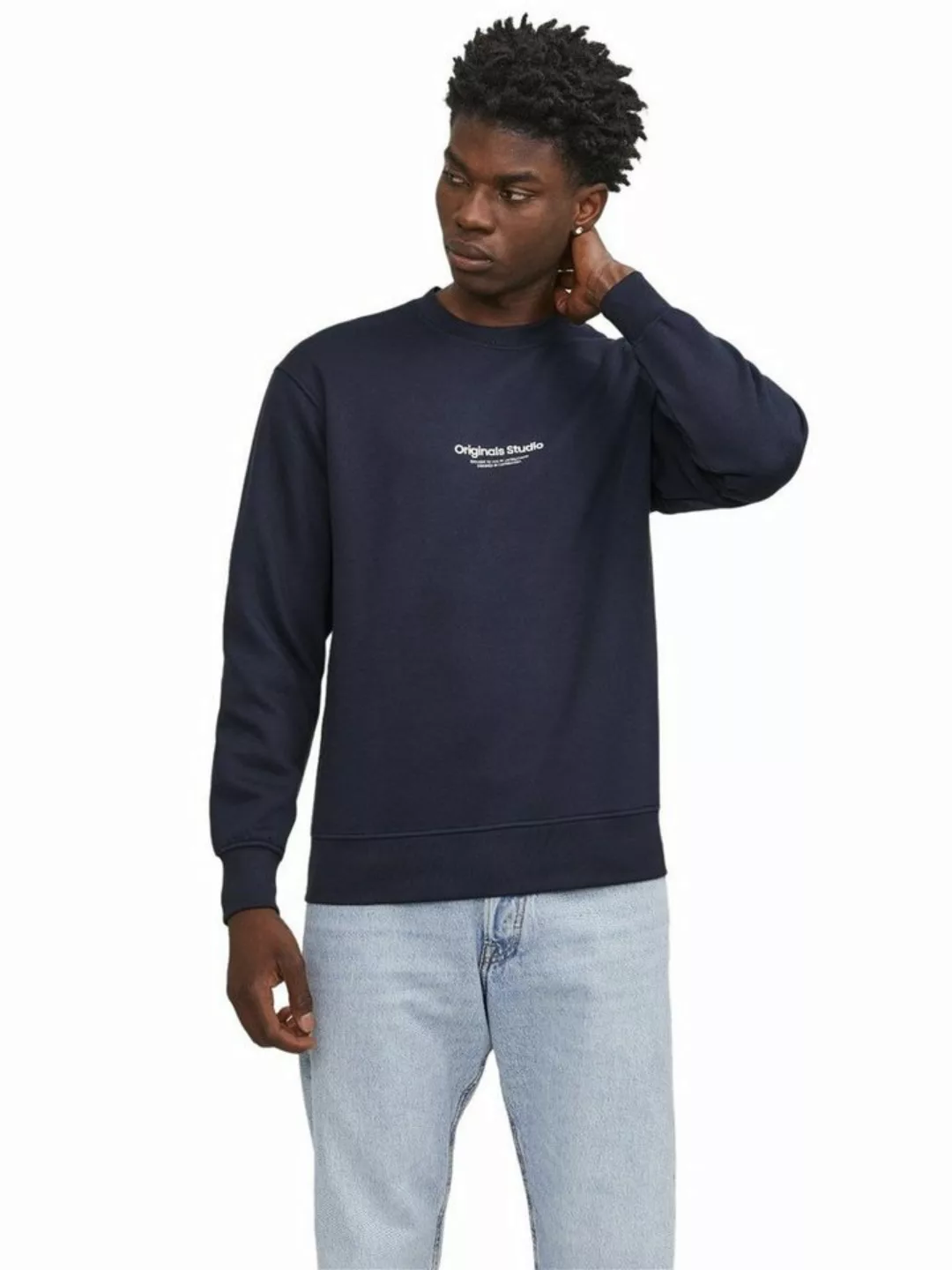 Jack & Jones Strickpullover JORVESTERBRO aus Baumwollmix günstig online kaufen