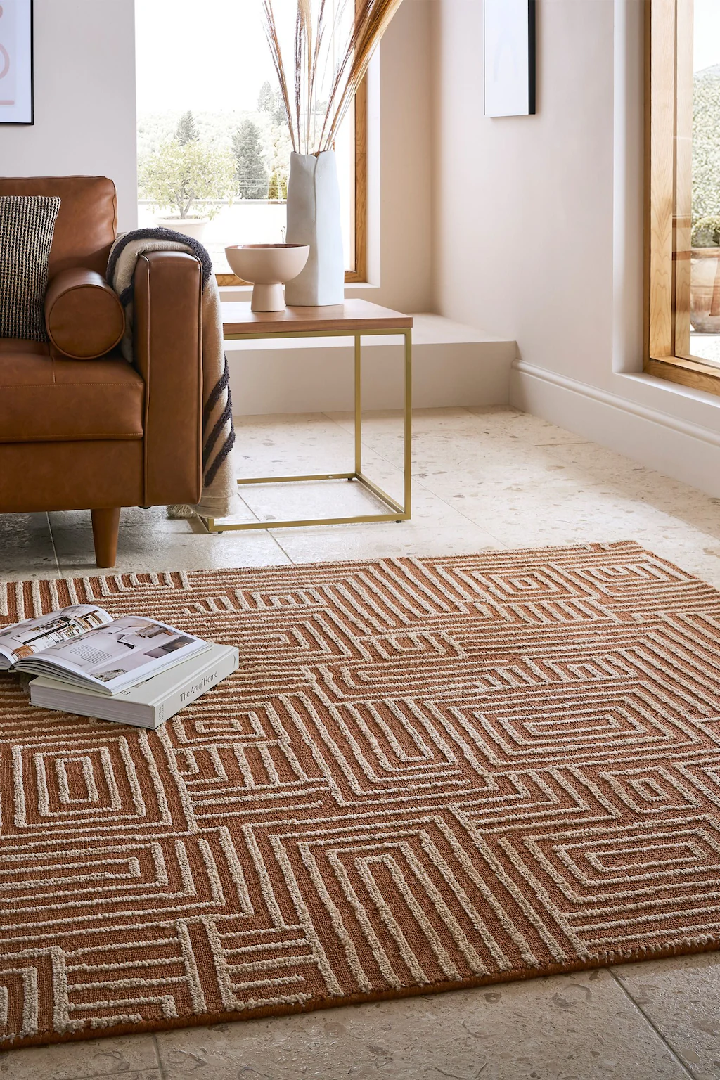 FLAIR RUGS Teppich »Kylo«, rechteckig, 12 mm Höhe, Hoch-niedriger Flor in W günstig online kaufen