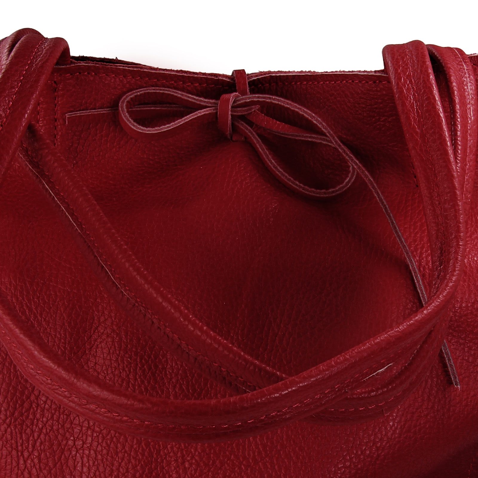 FLORENCE Schultertasche Florence ital. Shopper Echtleder günstig online kaufen