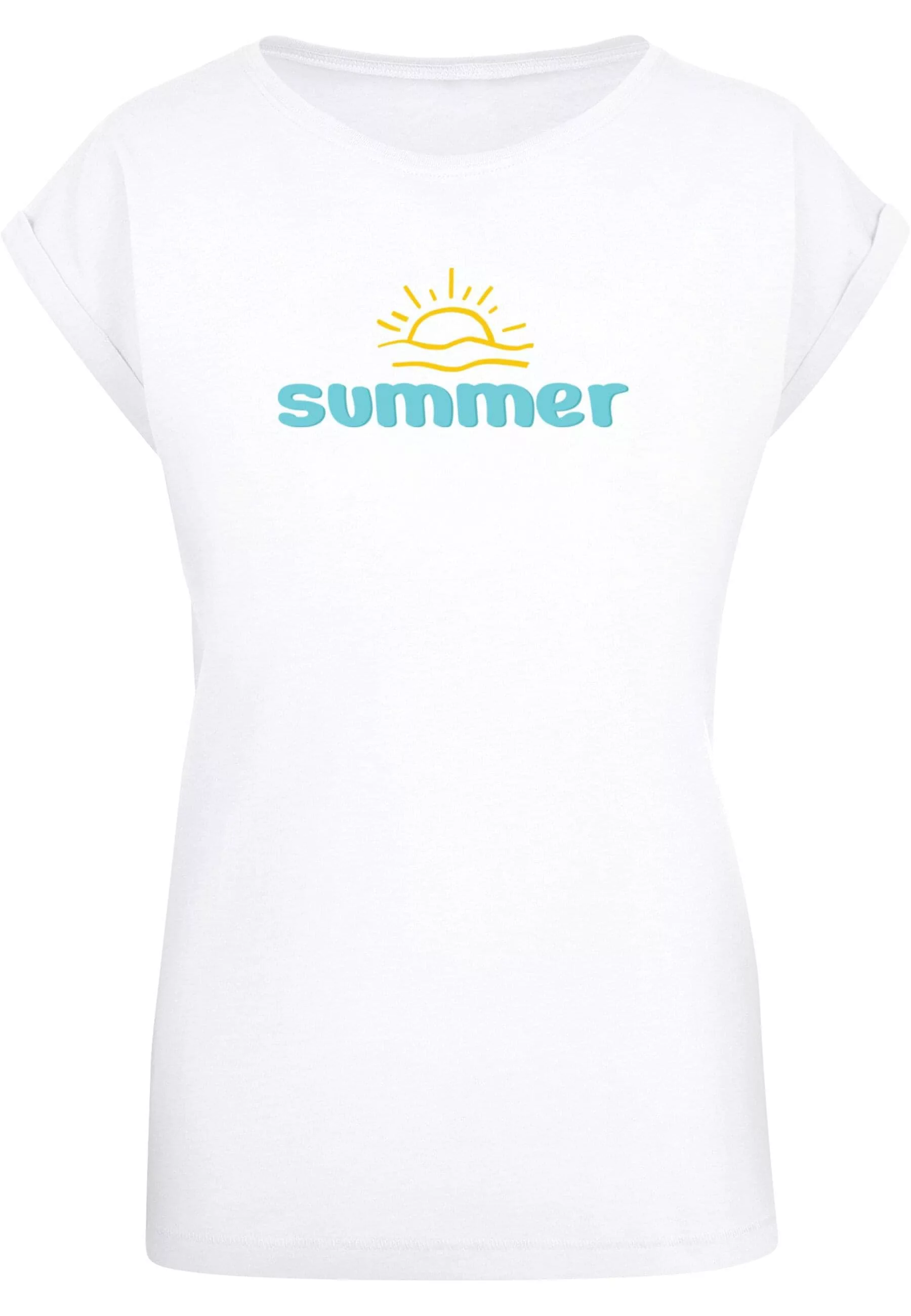 Merchcode T-Shirt "Merchcode Damen Ladies Summer - Sun T-Shirt" günstig online kaufen