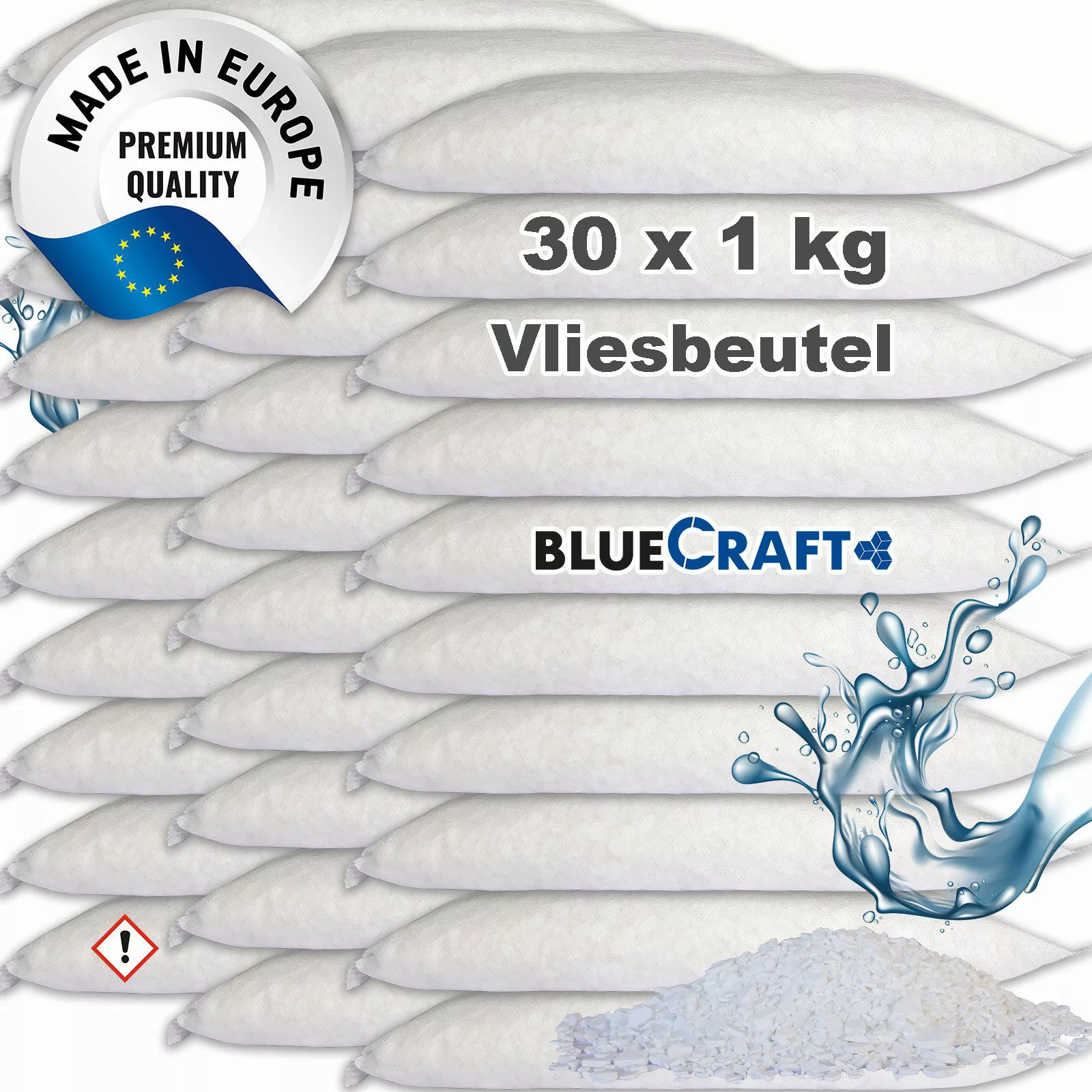 BlueCraft Luftentfeuchter-Nachfüllpack 30x 1kg Raum Entfeuchter günstig online kaufen