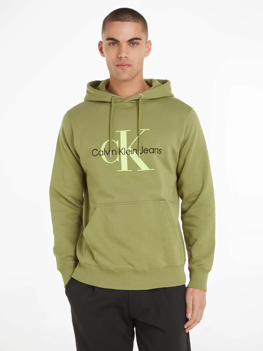 Calvin Klein Jeans Kapuzensweatshirt "SEASONAL MONOLOGO REGULAR HOODIE", mi günstig online kaufen