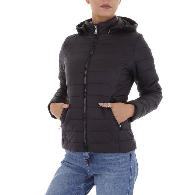 Ital-Design Steppjacke Damen Freizeit (87256694) Kapuze (abnehmbar) Leicht günstig online kaufen