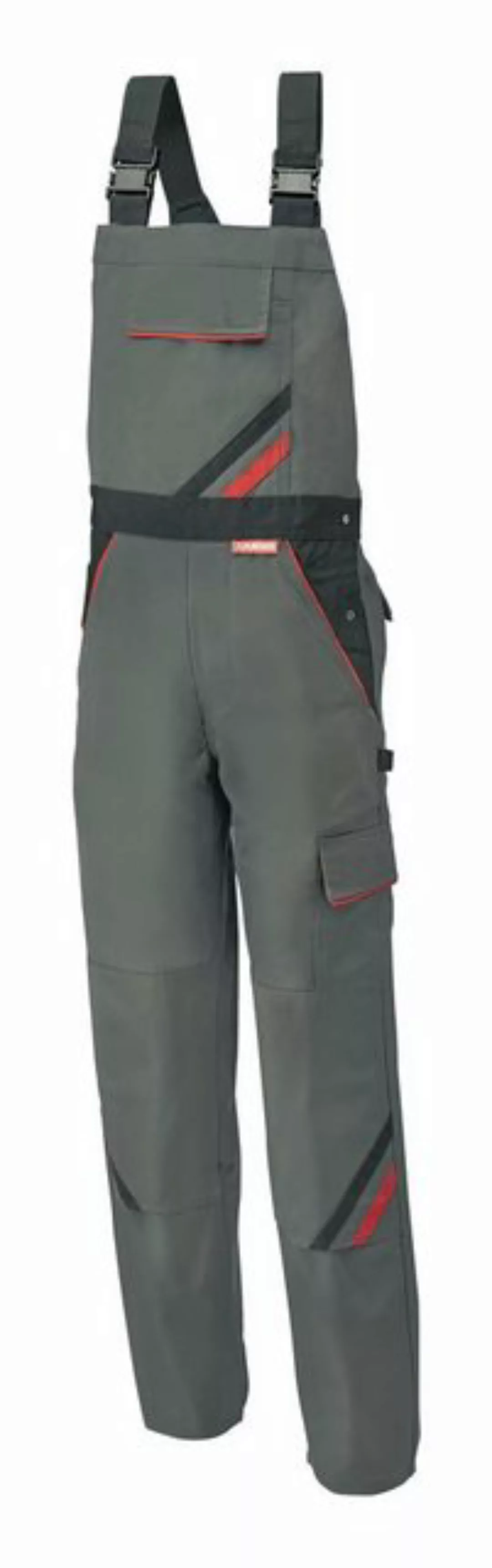 Planam Latzhose Highline, Größe 54, schiefer/schwarz günstig online kaufen