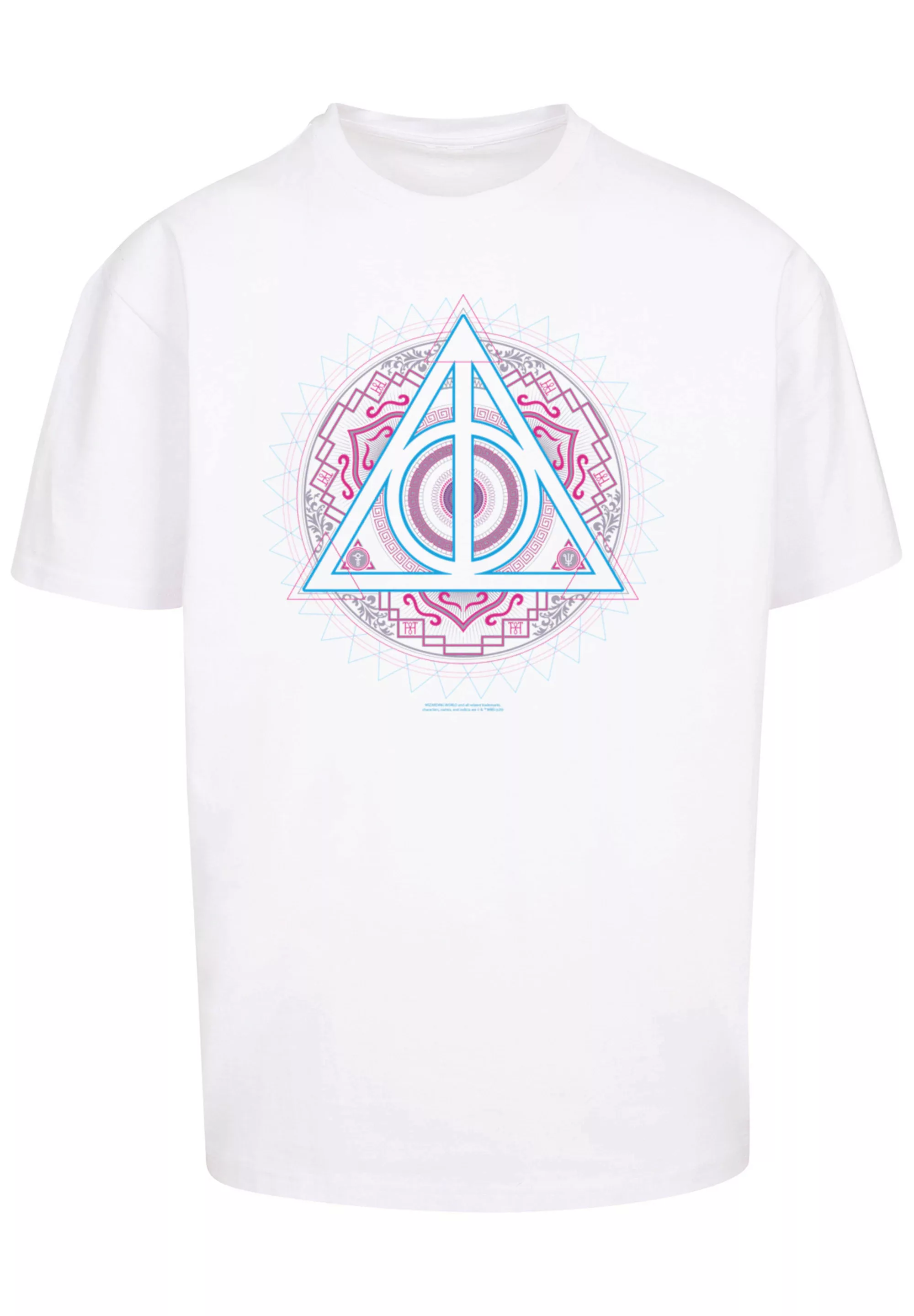 F4NT4STIC T-Shirt "Harry Potter Neon Deathly hollows", Print günstig online kaufen