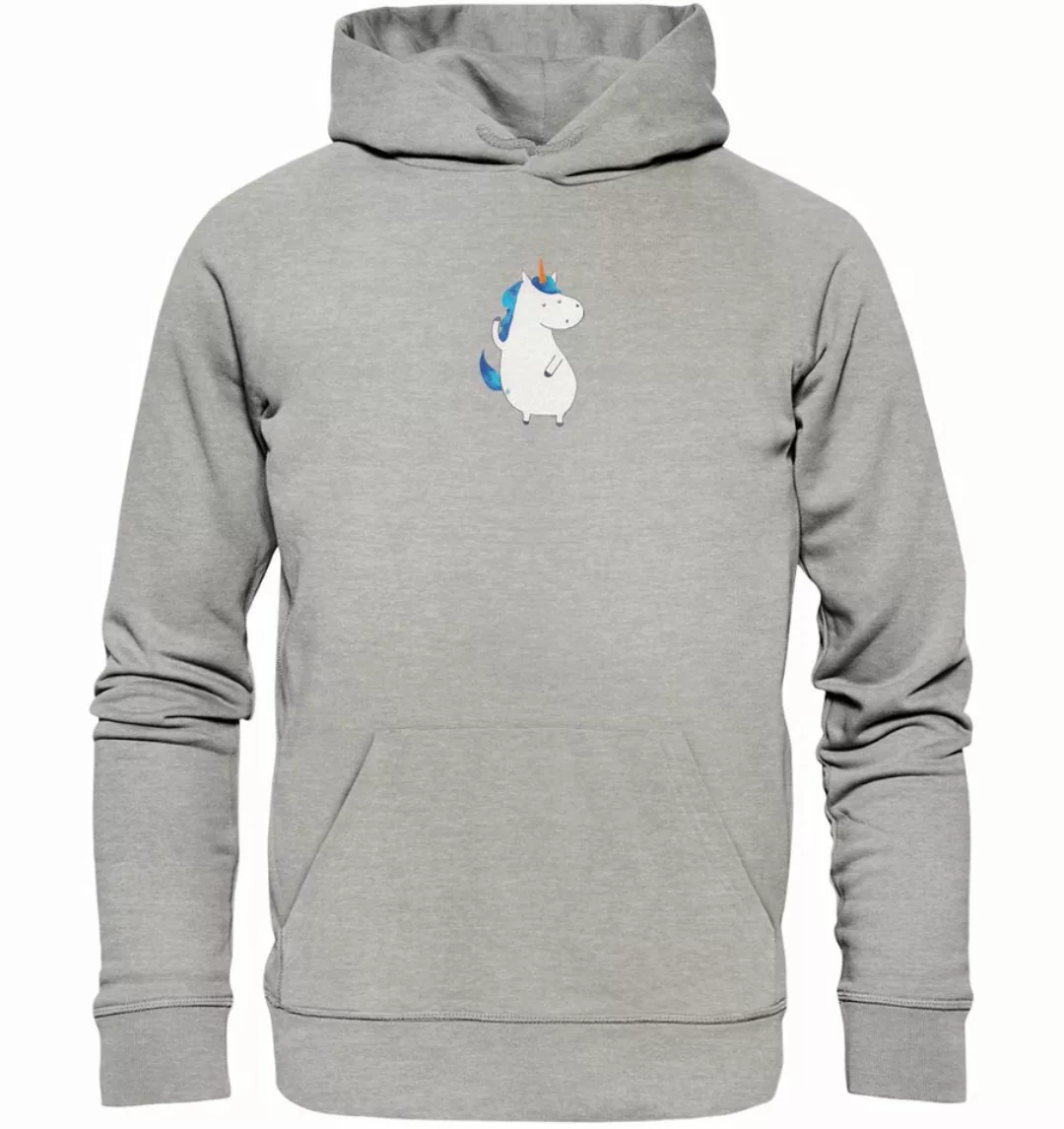 Mr. & Mrs. Panda Hoodie Größe S Einhorn Mann - Heather Grey - Geschenk, Ein günstig online kaufen