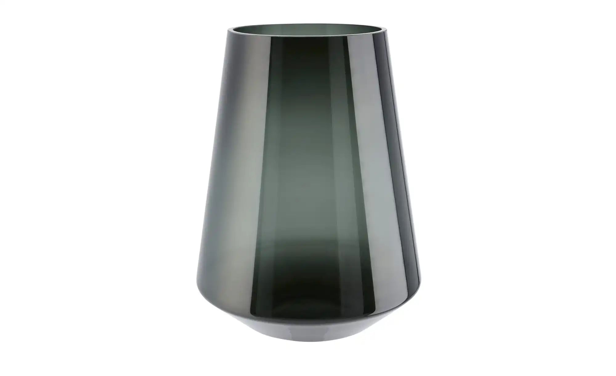 Vase   ¦ schwarz ¦ Glas ¦ Maße (cm): H: 32  Ø: 24 Accessoires > Vasen - Höf günstig online kaufen