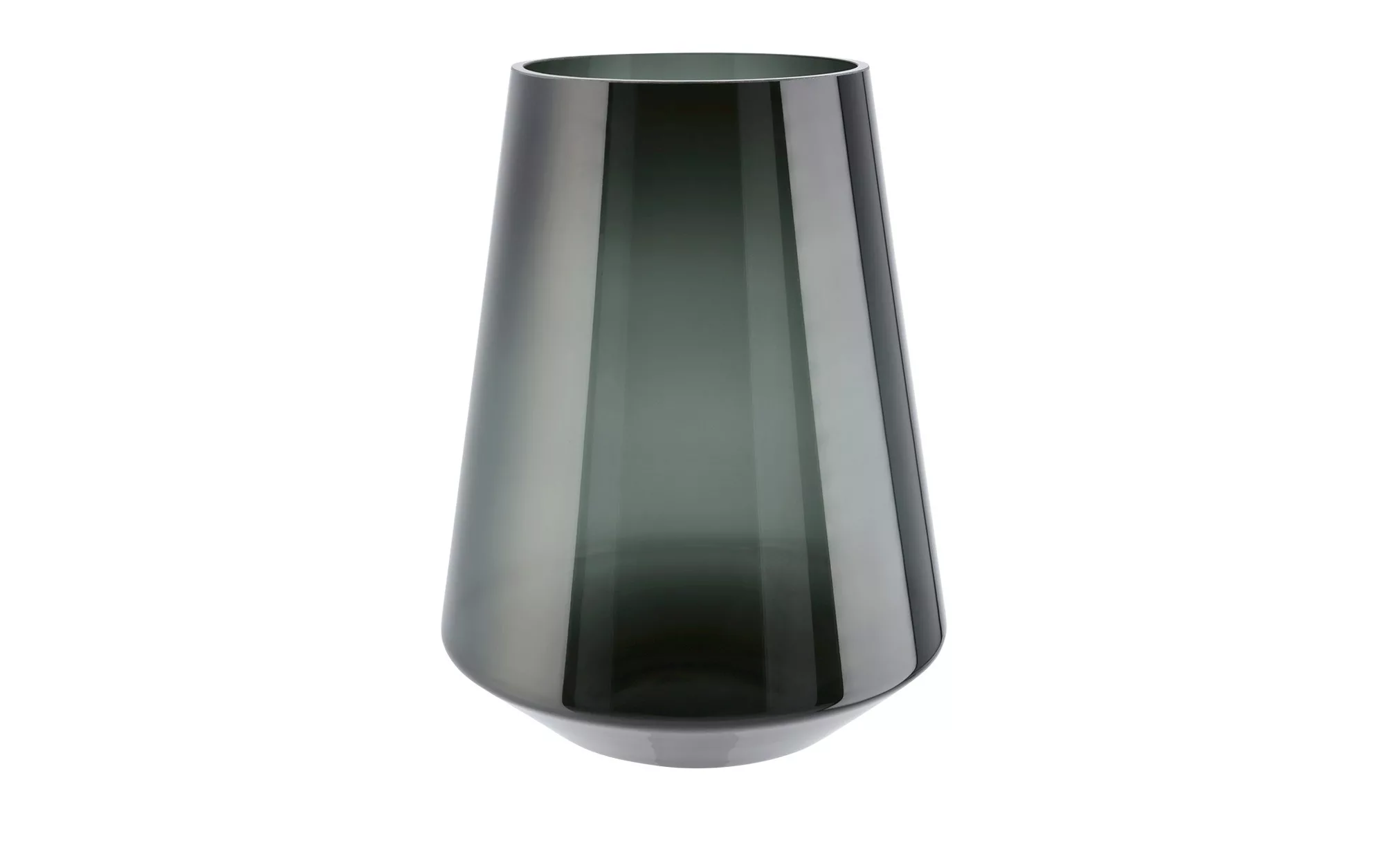 Vase ¦ schwarz ¦ Glas  ¦ Maße (cm): H: 32  Ø: 24 Accessoires > Vasen - Höff günstig online kaufen