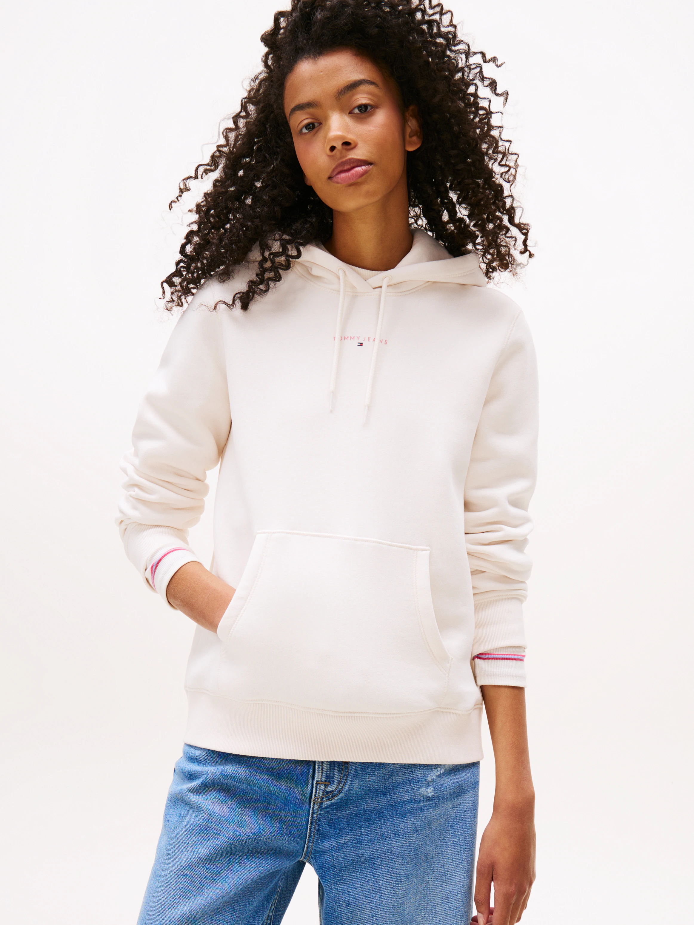 Tommy Jeans Kapuzensweatshirt "TJW REG LINEAR HOODIE EXT" günstig online kaufen