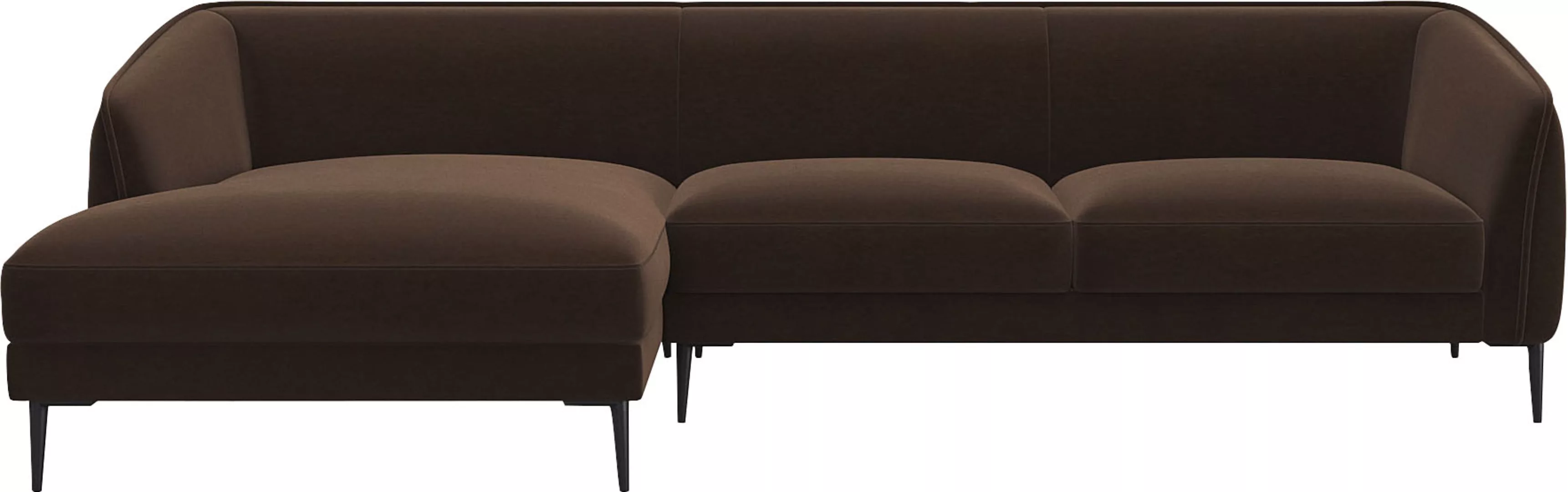 FLEXLUX Ecksofa »Belle Designsofa, L-Form, B/T 288/149 cm«, Skandinavisches günstig online kaufen
