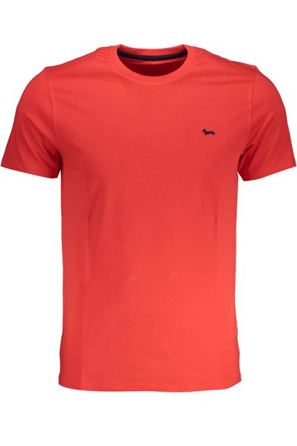 Harmont & Blaine T-Shirt Rotes Herren T-Shirt mit Stickerei: Kurzarm günstig online kaufen