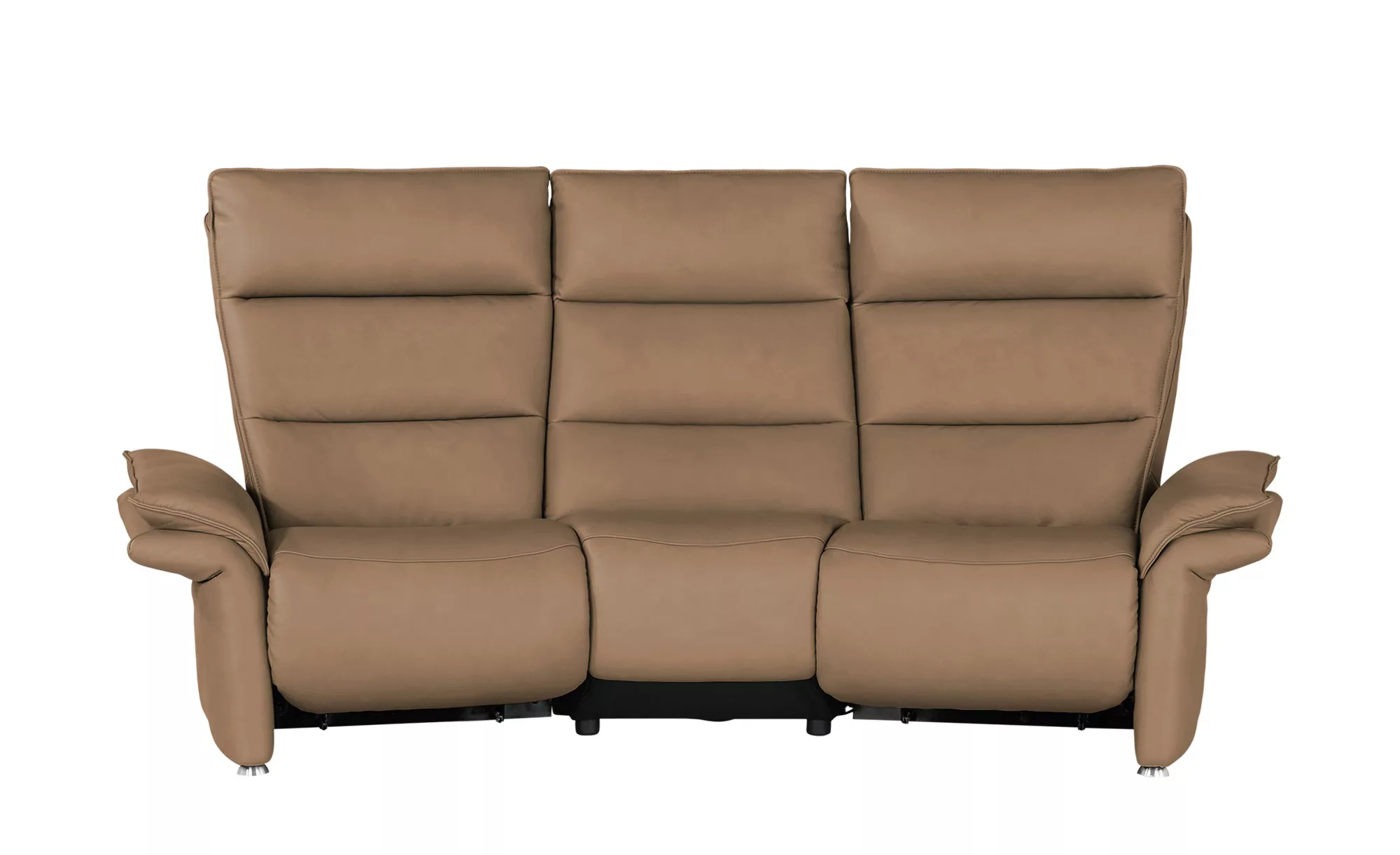 Wohnwert Trapezsofa aus Leder  Corvina ¦ braun ¦ Maße (cm): B: 216 H: 109 T günstig online kaufen