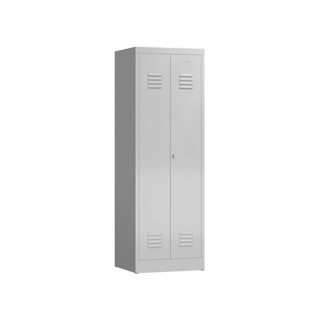 Steelboxx Spind ClassiX Garderobenschrank, 2 Abteile mittig schließend, 180 günstig online kaufen