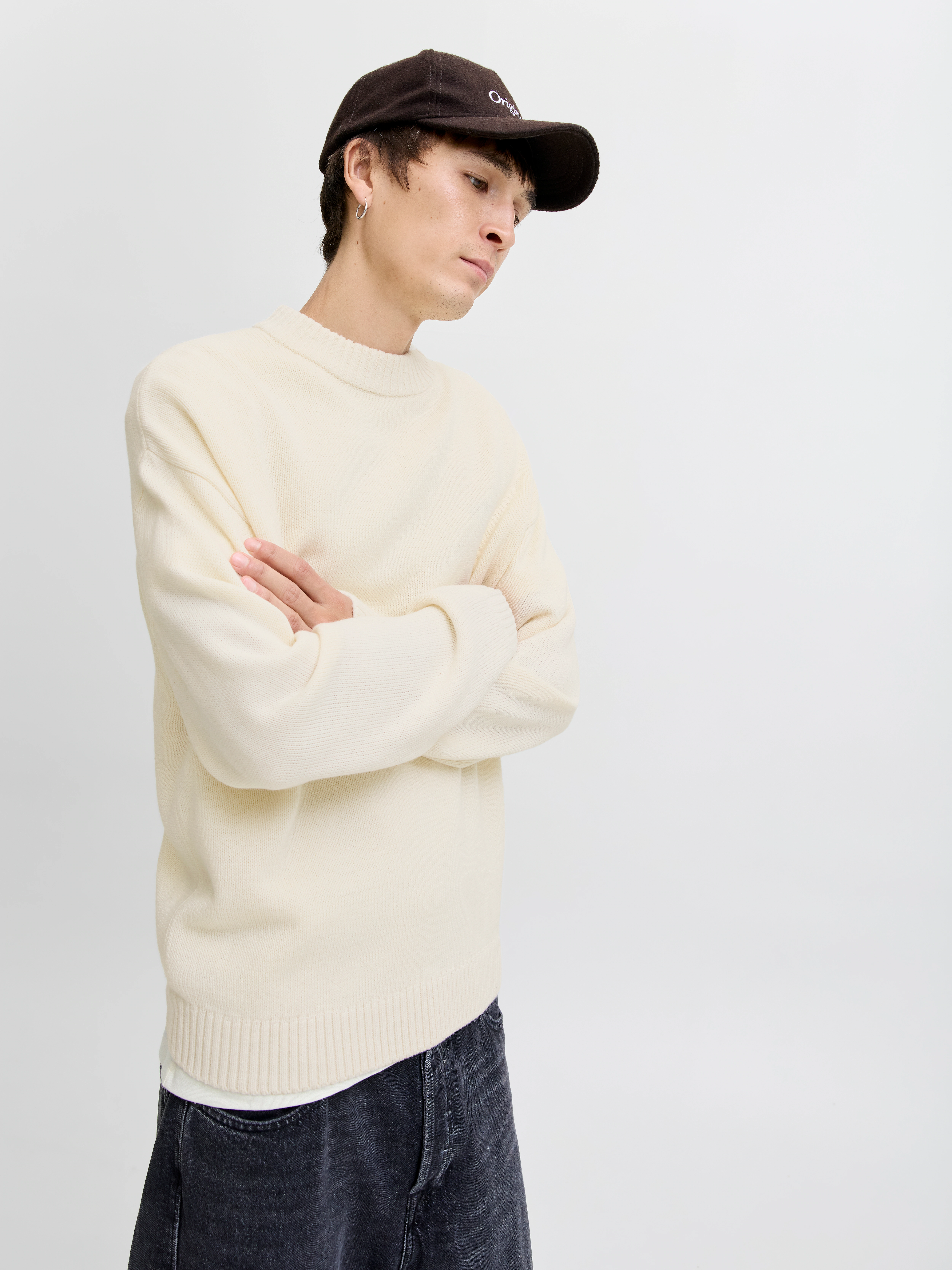 Jack & Jones Strickpullover "JJEURBAN JACK KNIT CREW NECK SN" günstig online kaufen