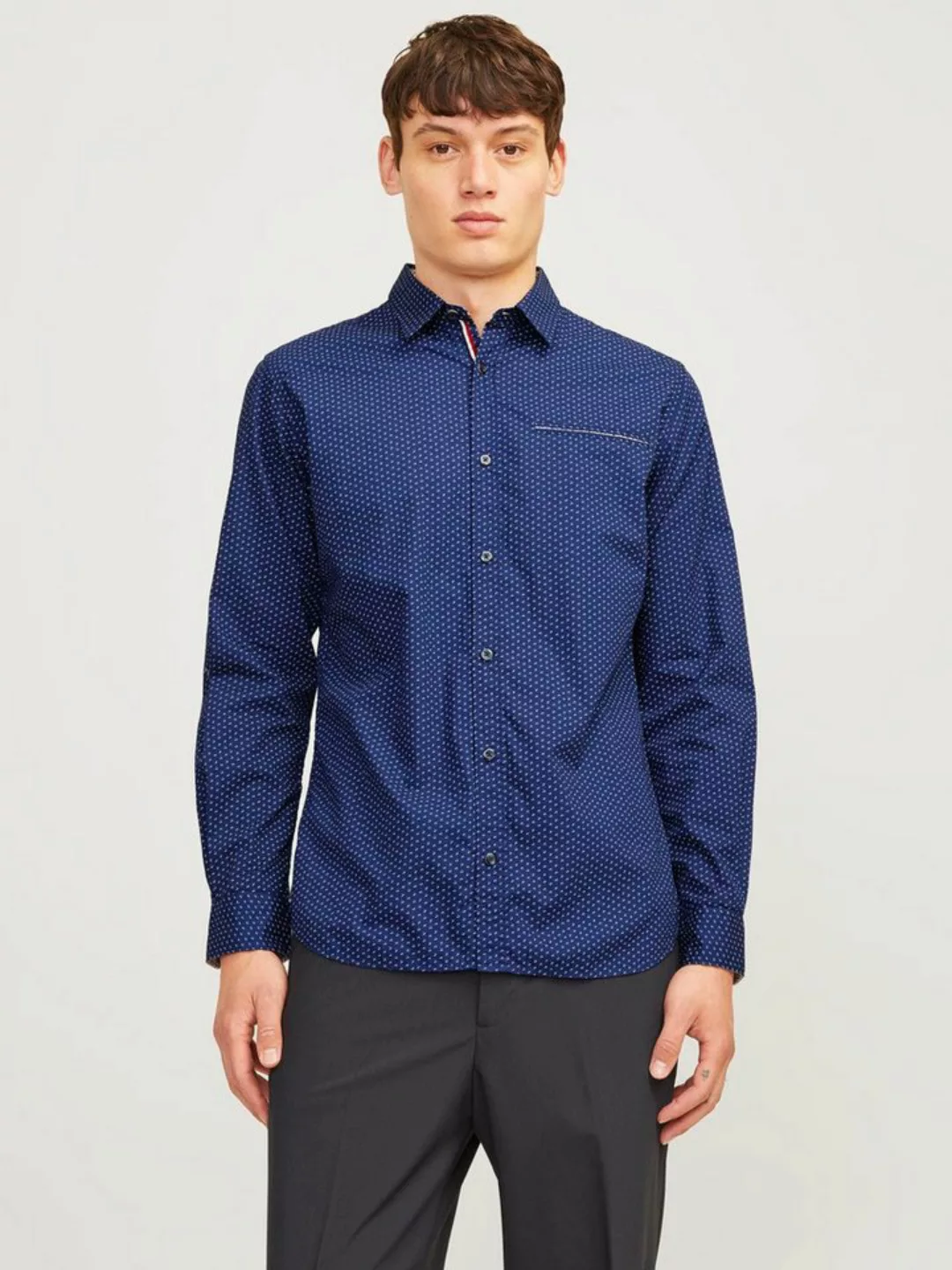 Jack & Jones Langarmhemd JJEREMY DETAIL SHIRT LS NOOS günstig online kaufen