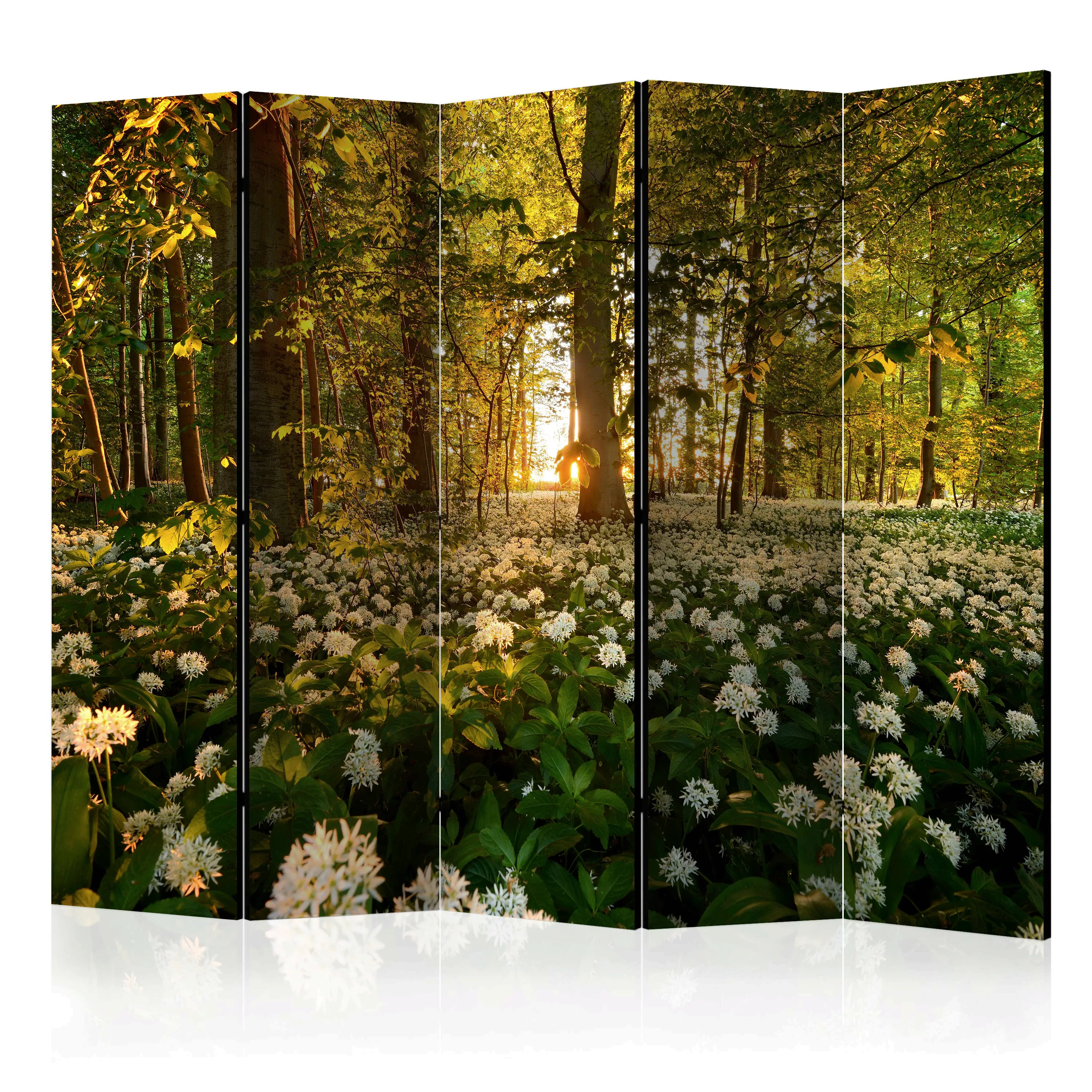 5-teiliges Paravent - Forest Flora Ii [room Dividers] günstig online kaufen