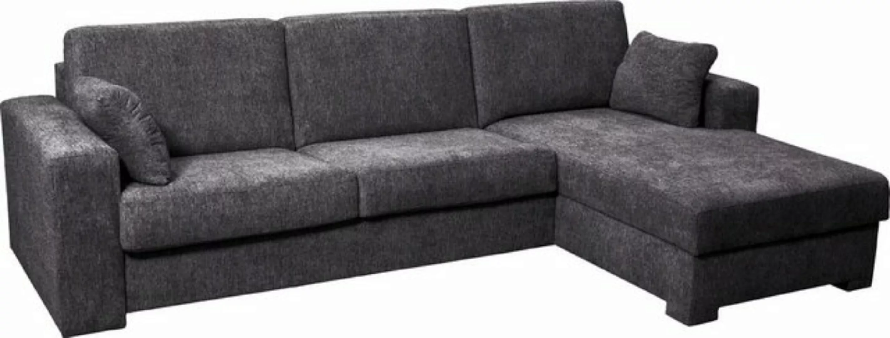 Home affaire Ecksofa "Roma "M" Matratzenhöhe 14 cm, Dauerschlaffunktion, mi günstig online kaufen