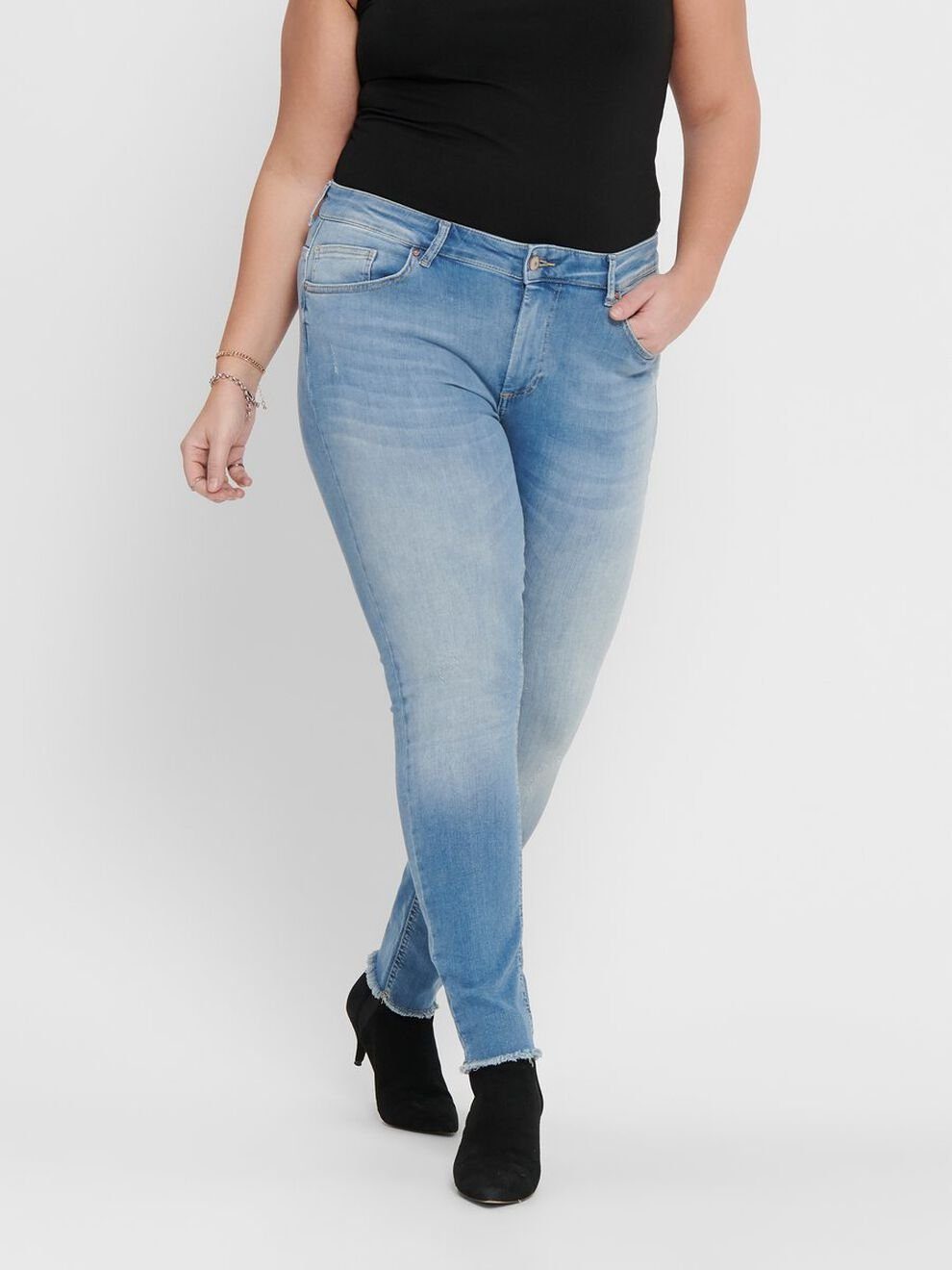 ONLY CARMAKOMA Skinny-fit-Jeans (1-tlg) CARWILLY LIFE günstig online kaufen