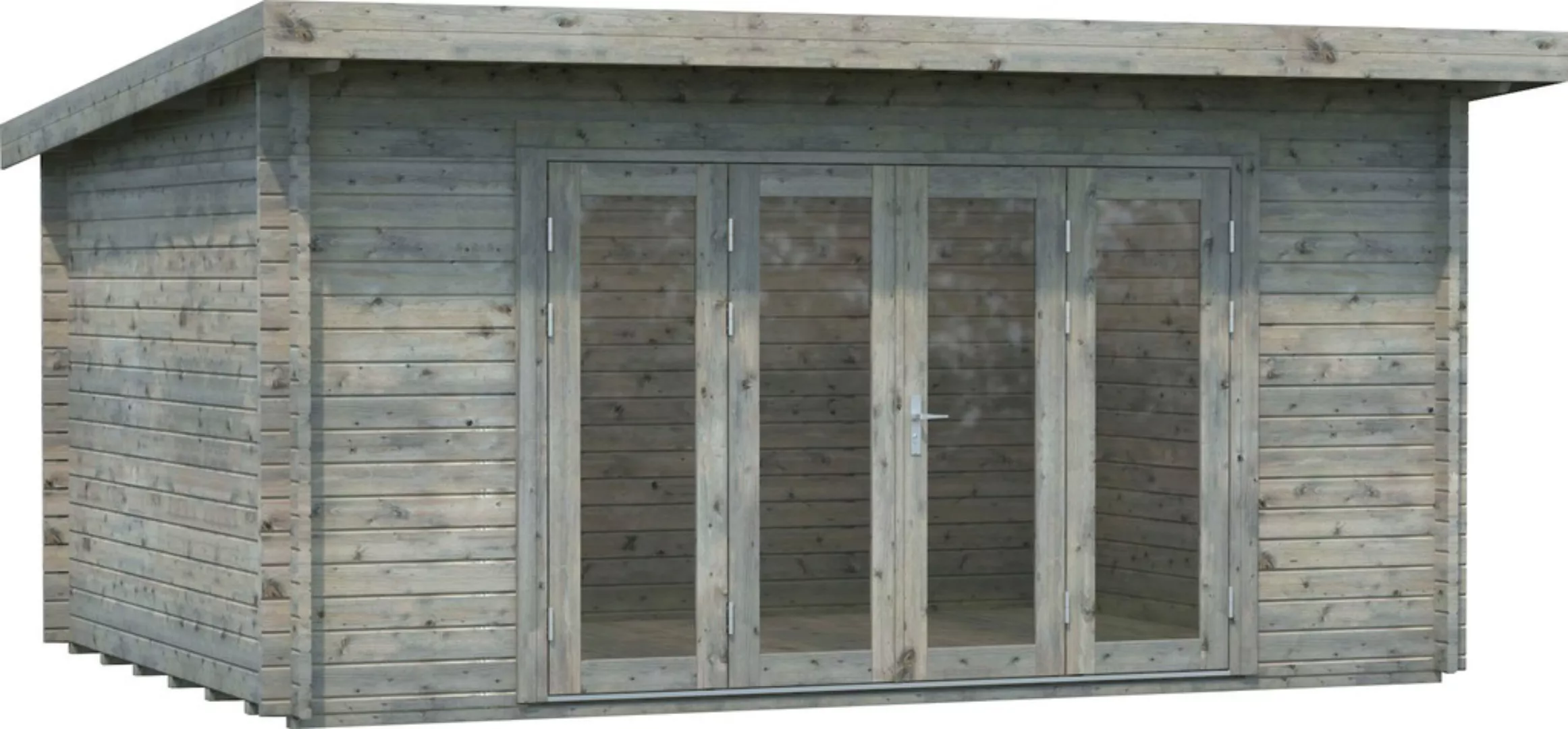 Palmako Gartenhaus "Lea", (Set), 14,2 m², mit Fußboden im Gartenhaus günstig online kaufen
