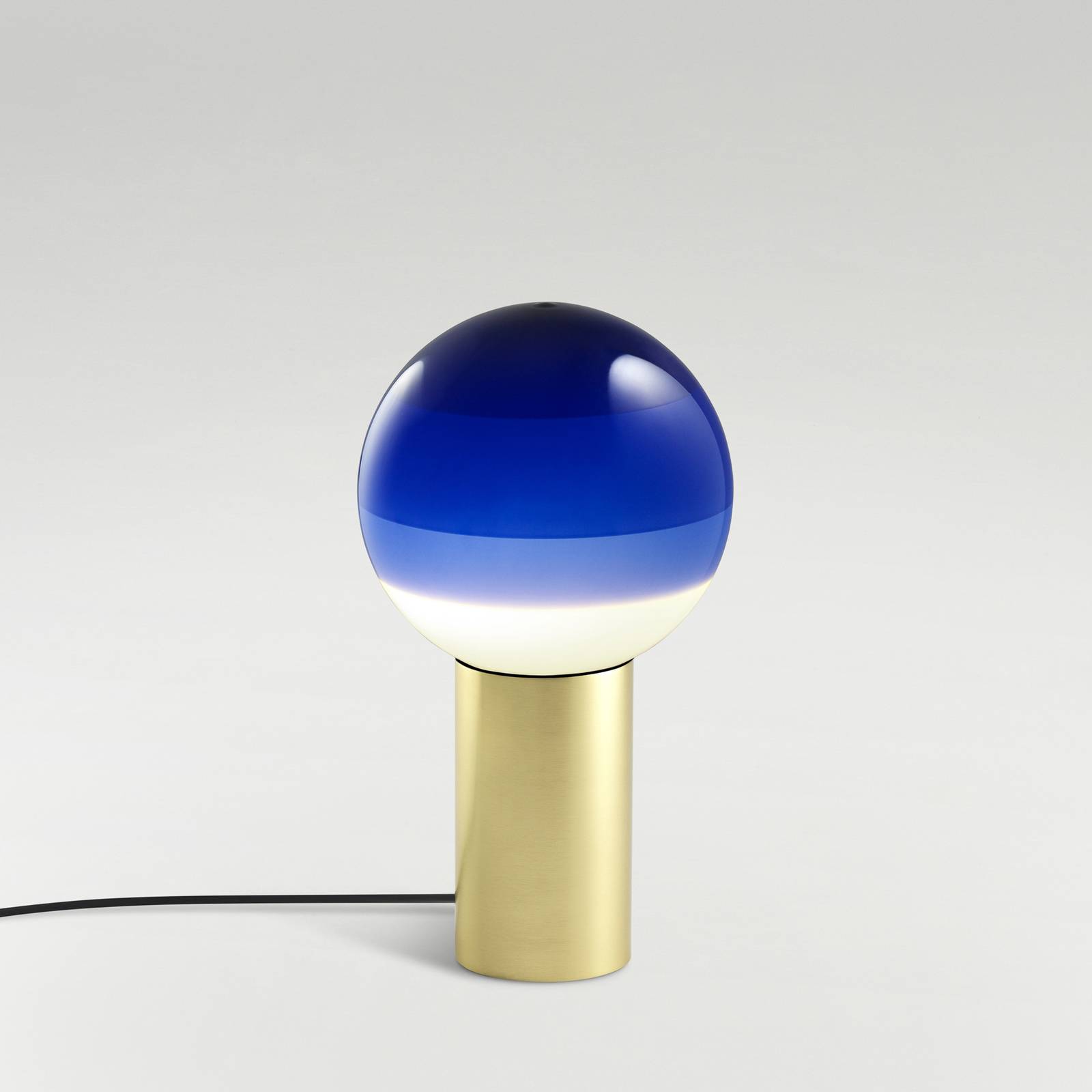 MARSET Dipping Light S Tischlampe blau/messing günstig online kaufen