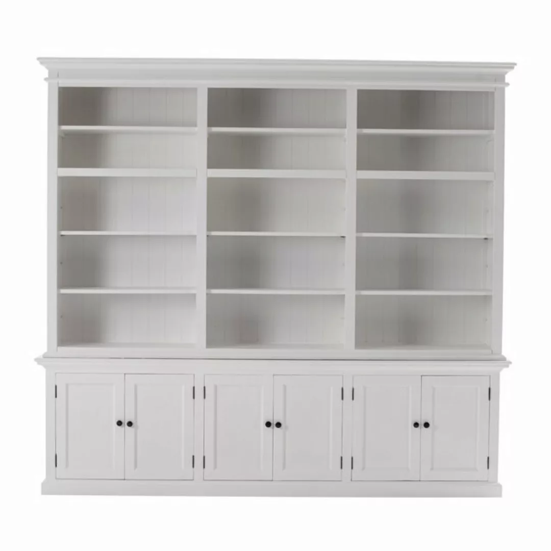 Novasolo Küchenbuffet Halifax Verstellbare Regale, Triple-Bay Hutch Kabinet günstig online kaufen