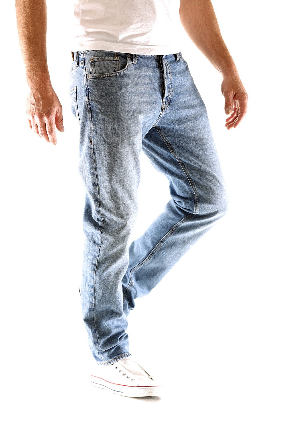 Jack & Jones Tapered-fit-Jeans JJIMIKE JJORIGINAL günstig online kaufen